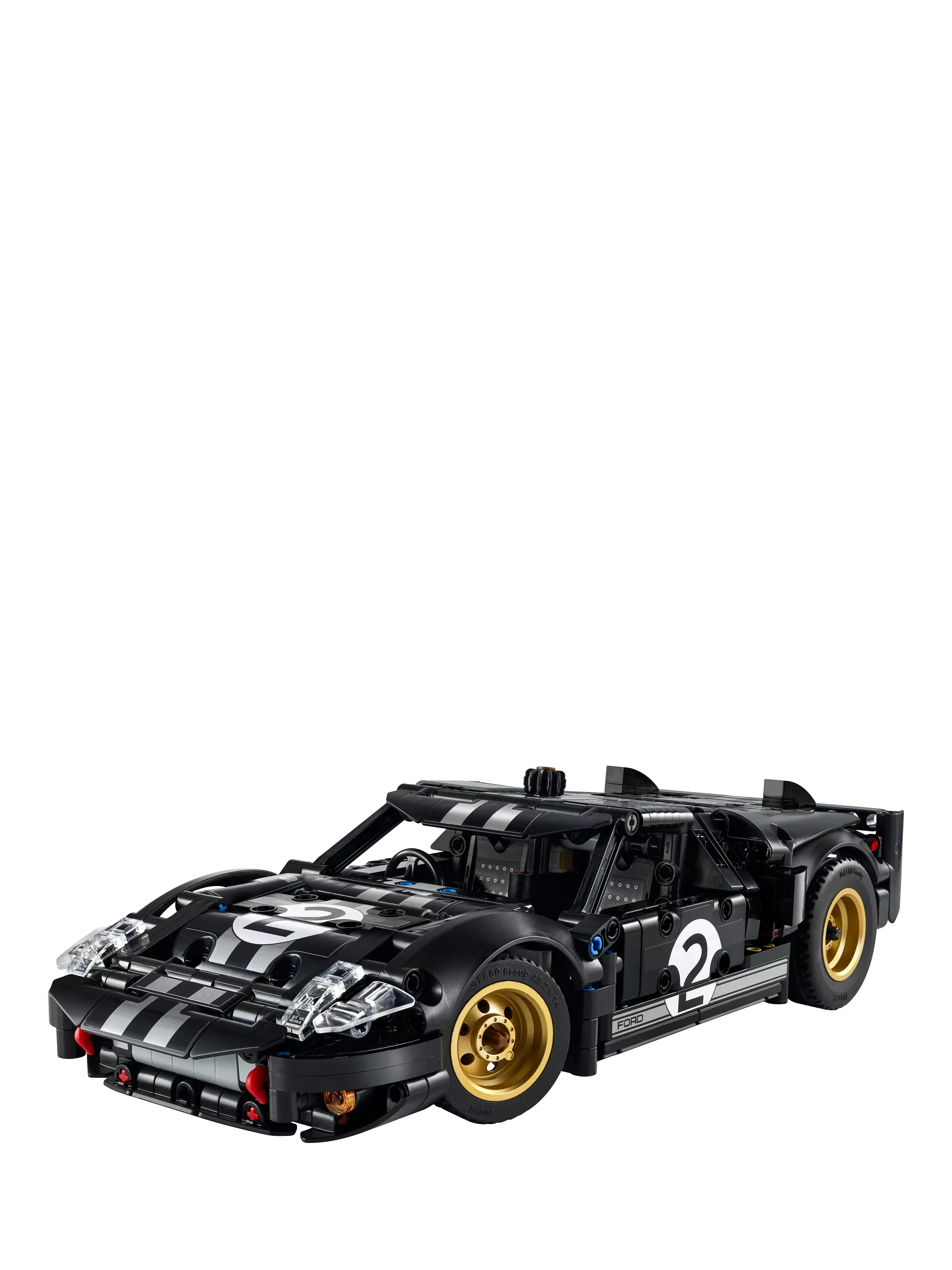 LEGO Technic 1966 Ford GT40 MKII model kit 793 pieces (British brand)