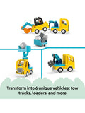 LEGO DUPLO construction vehicles 3-in-1 22 pieces - British product