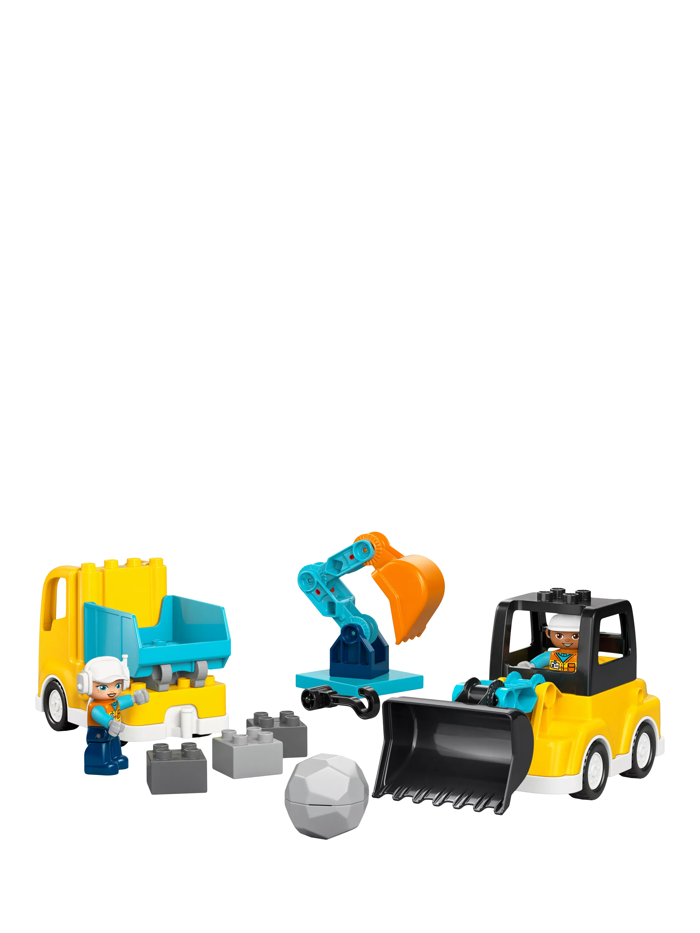 LEGO DUPLO construction vehicles 3-in-1 22 pieces - British product