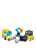 LEGO DUPLO construction vehicles 3-in-1 22 pieces - British product