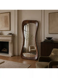 Yearn Alba full-length mirror walnut oak 190cm - British product
