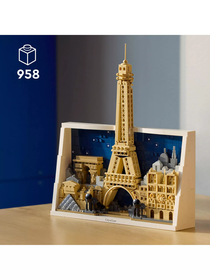 LEGO 21064 Paris City of Love building set - British product