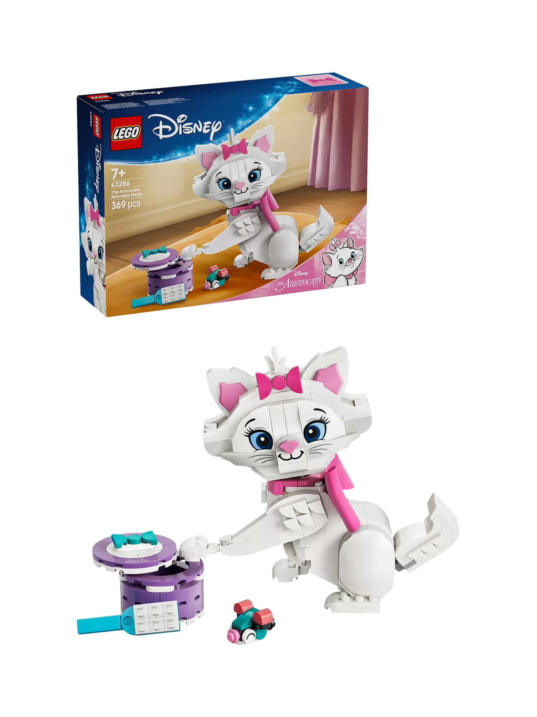 LEGO Disney Marie building toy 369 pieces, imported from the UK