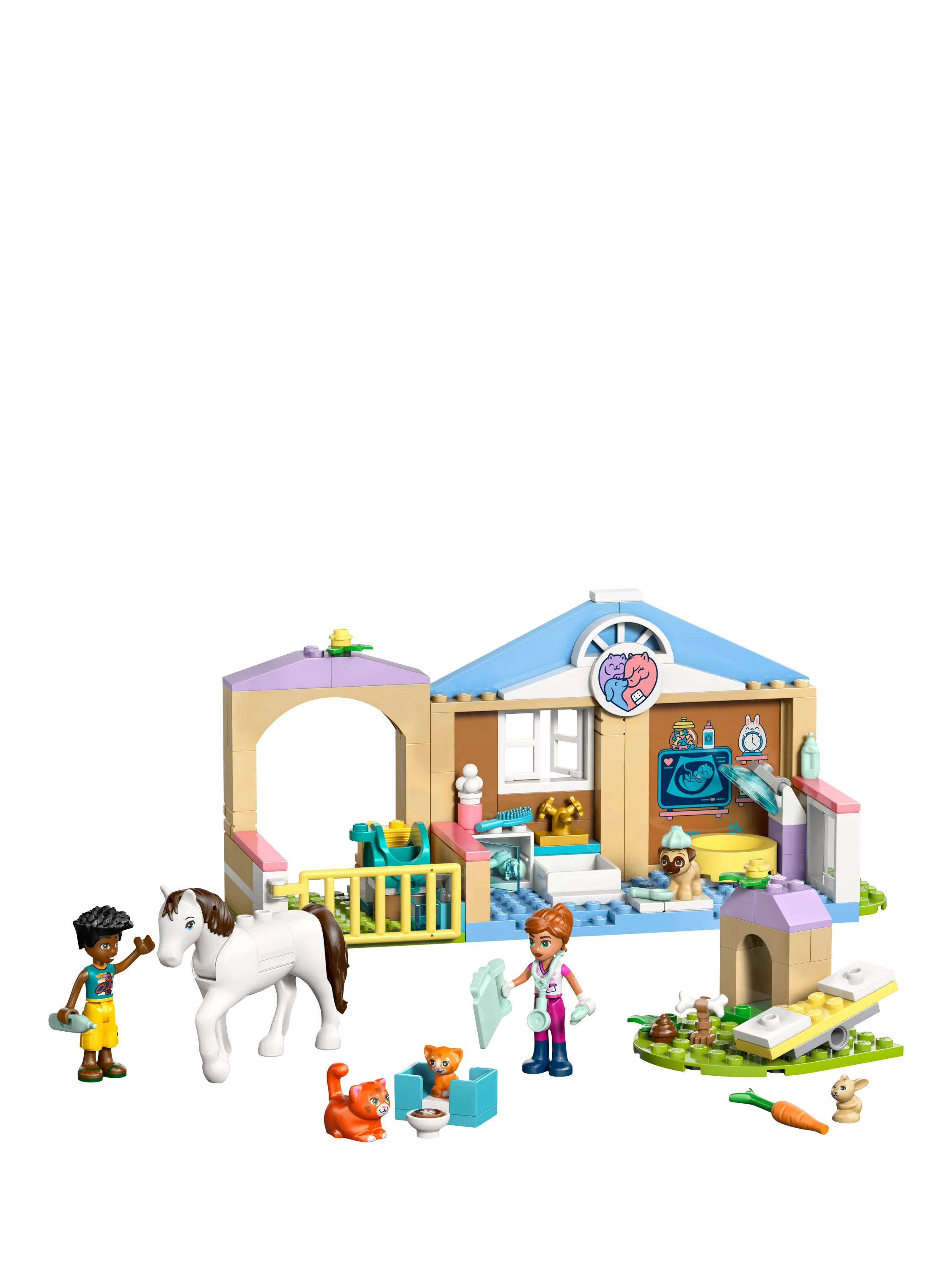 LEGO Friends 42696 Vet Clinic toy, UK version