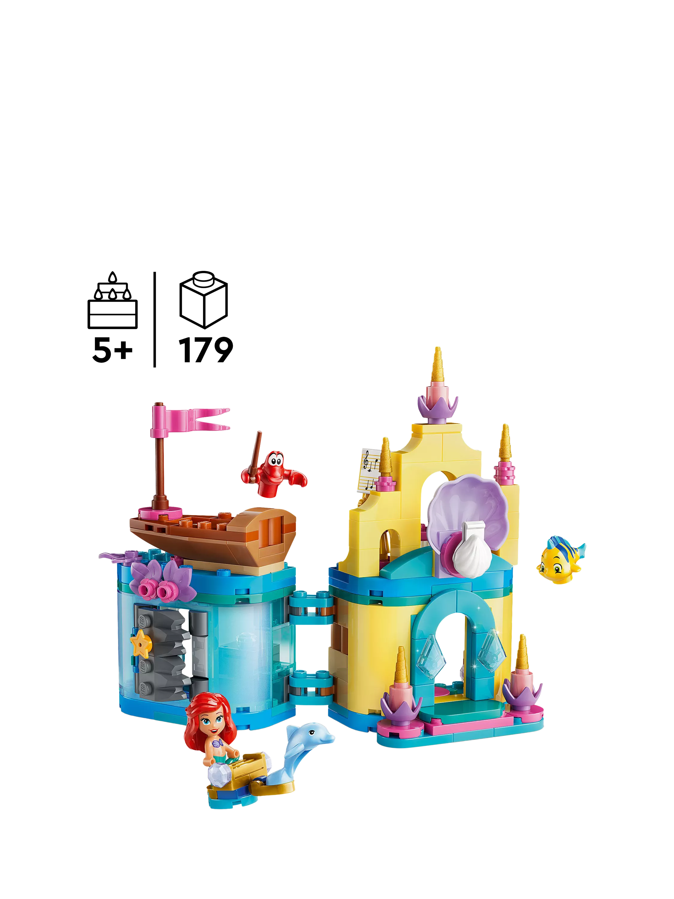 LEGO Disney Princess Ariel's Magical Mini Palace building toy - British product