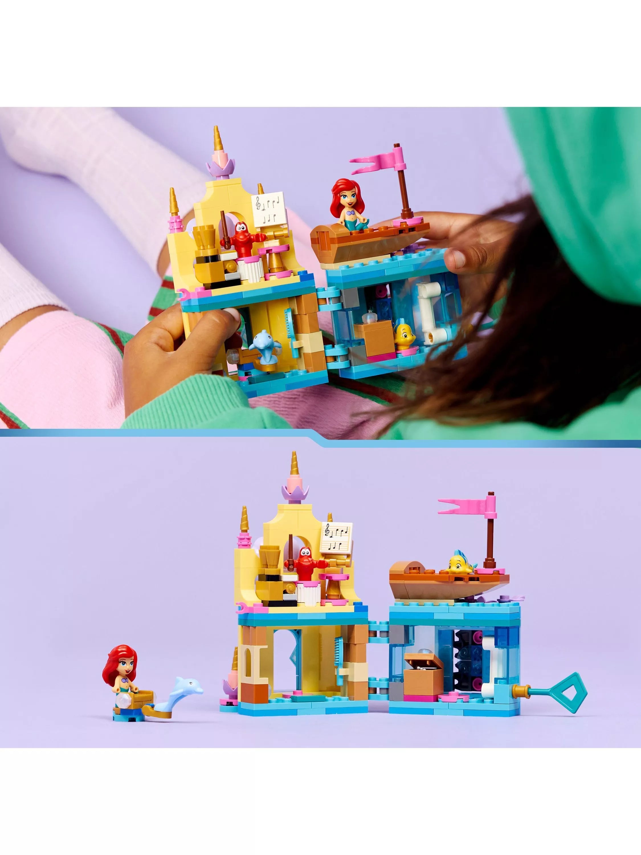 LEGO Disney Princess Ariel's Magical Mini Palace building toy - British product