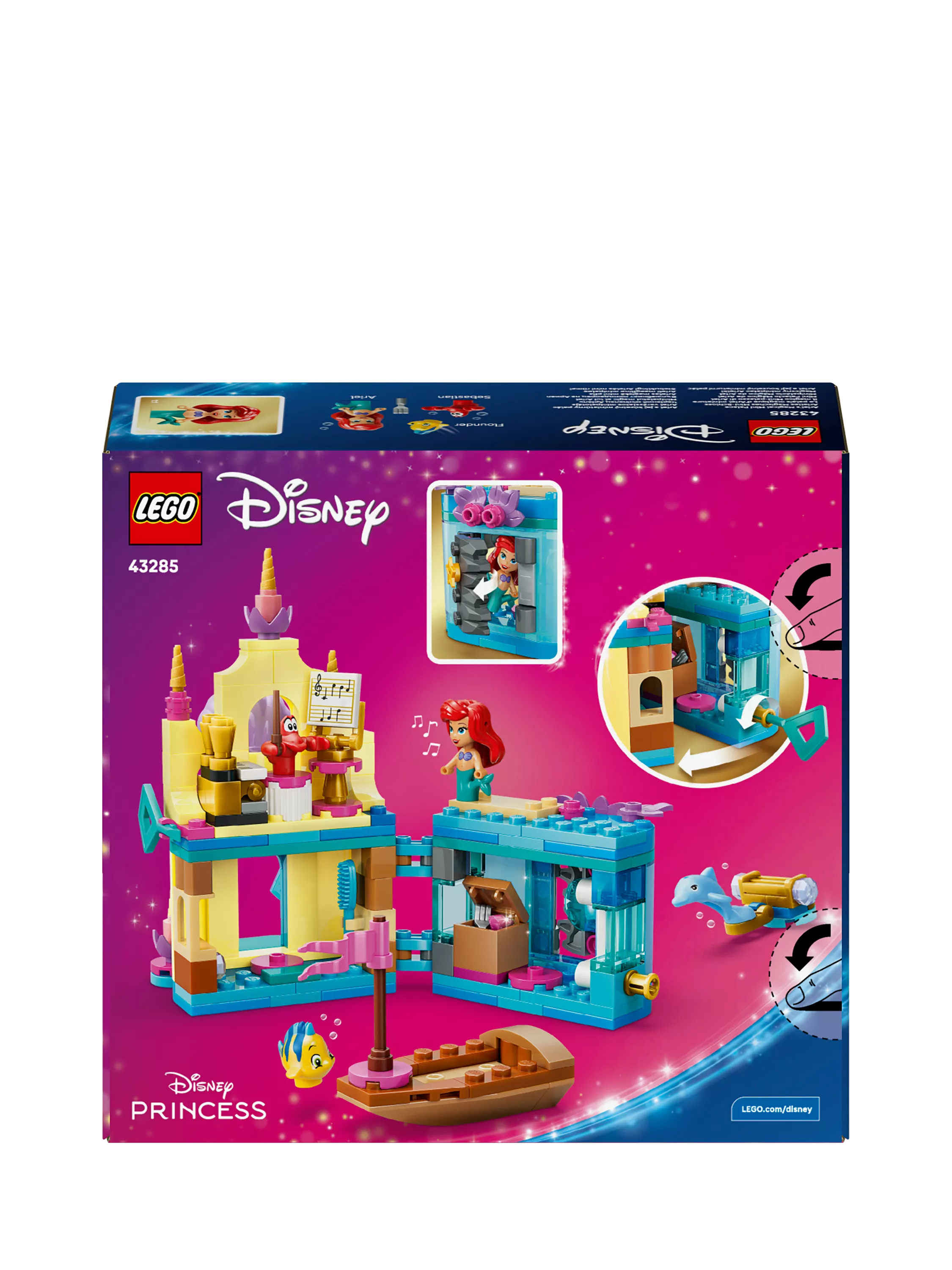 LEGO Disney Princess Ariel's Magical Mini Palace building toy - British product