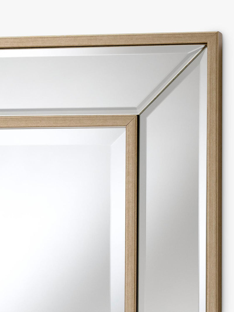 Yearn bevelled glass rectangular wall mirror 105x77cm, UK version