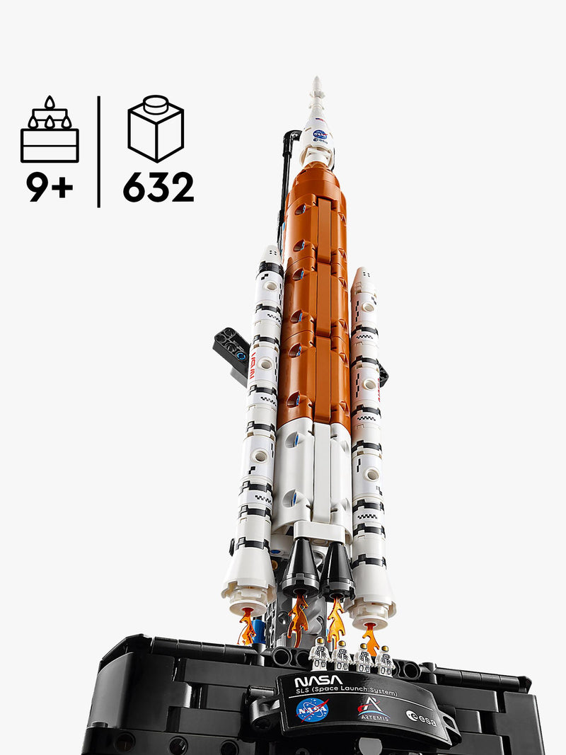 LEGO Technic NASA Artemis space rocket set 632 pieces - British product
