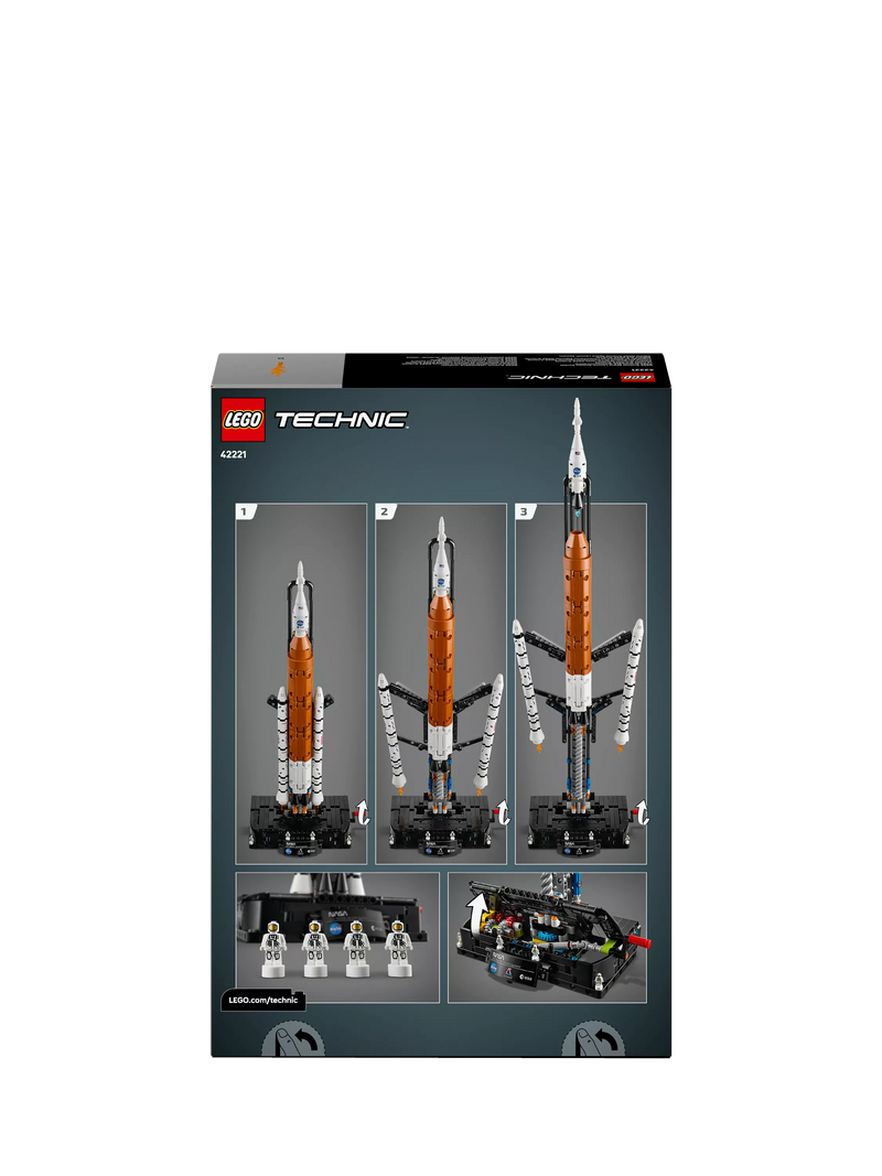 LEGO Technic NASA Artemis space rocket set 632 pieces - British product