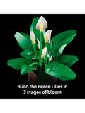 LEGO Botanicals Peace Lily building set 474 pieces - British product