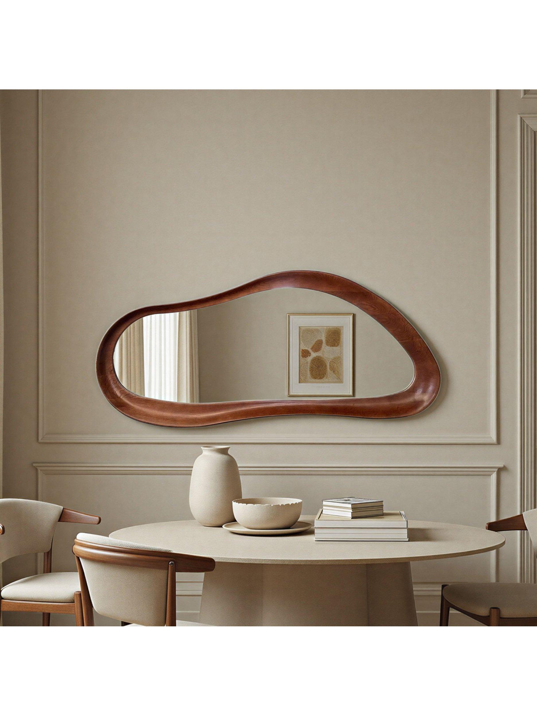 Yearn Aspen oak wall mirror 150x70cm, imported from the UK
