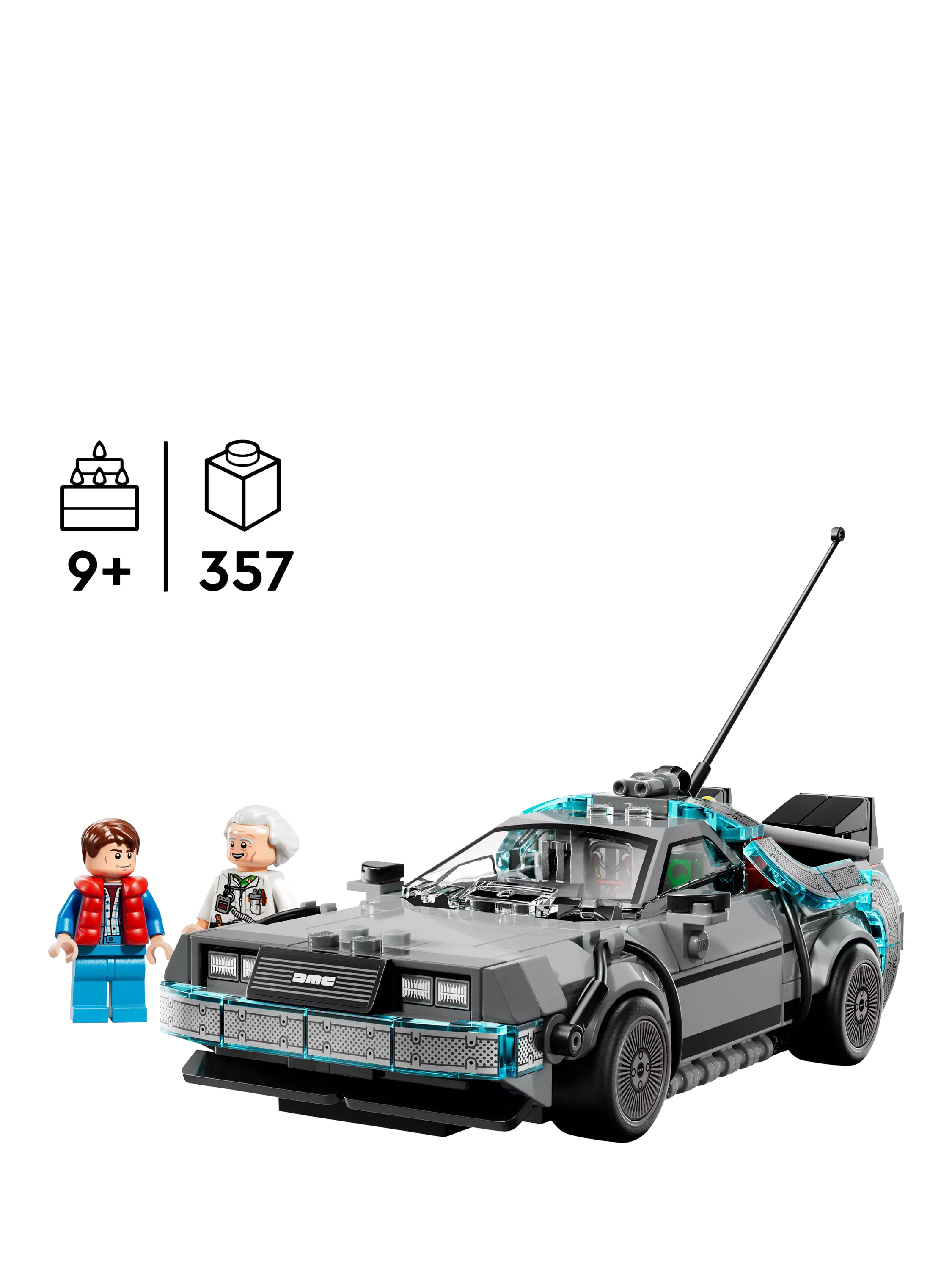LEGO Time Machine construction set 357 pieces, UK version