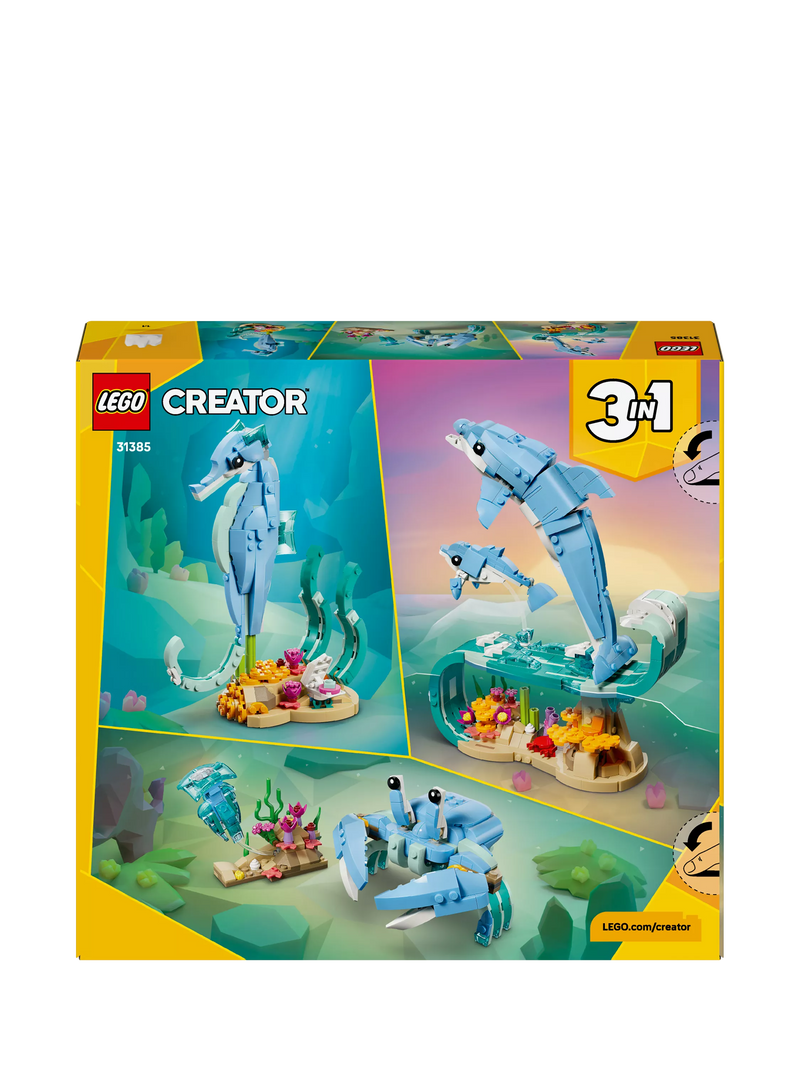 LEGO building set Sea Animals 3-in-1, imported from the UK