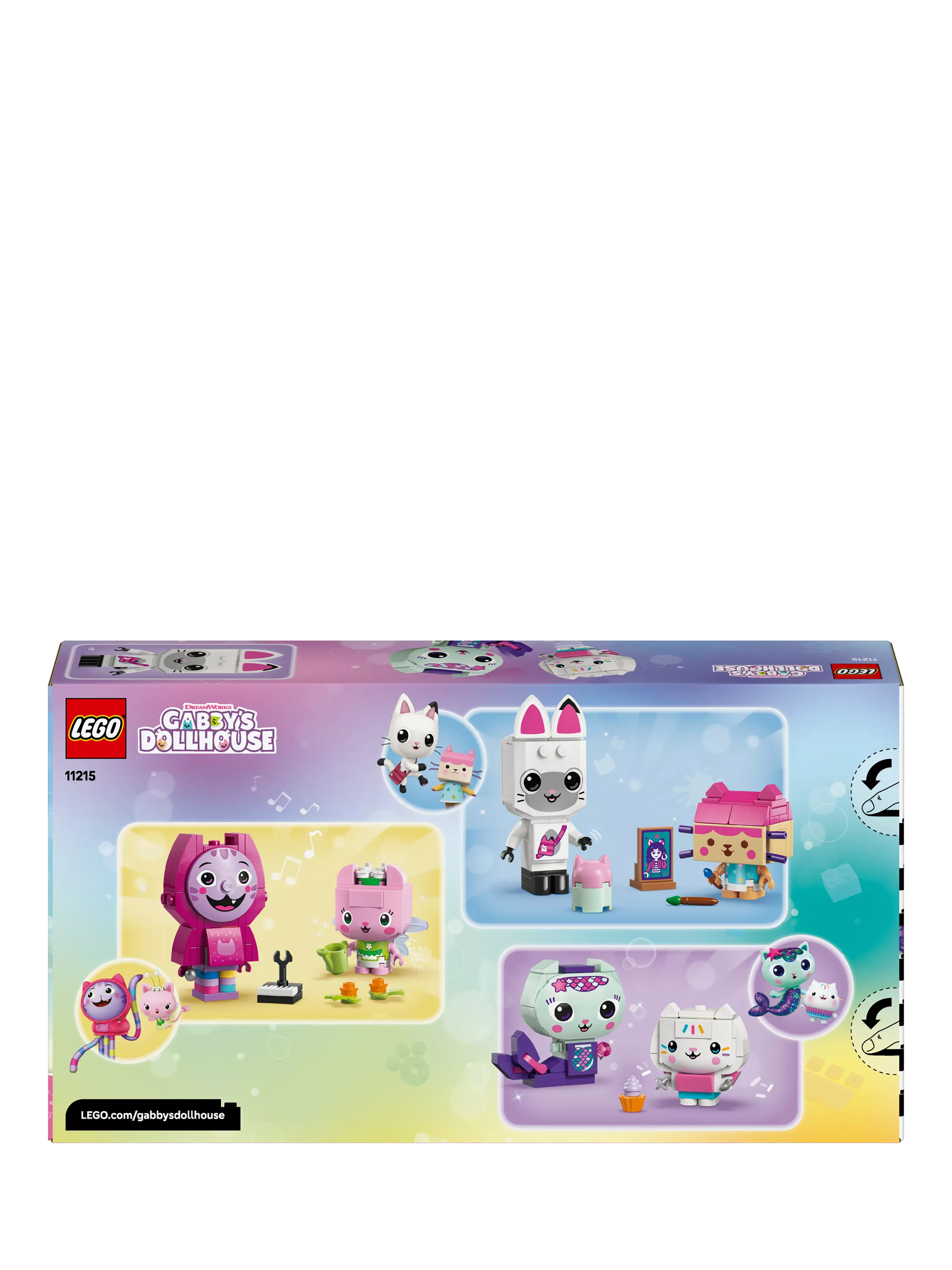 LEGO Gabby's Dollhouse cat friends building set - British product