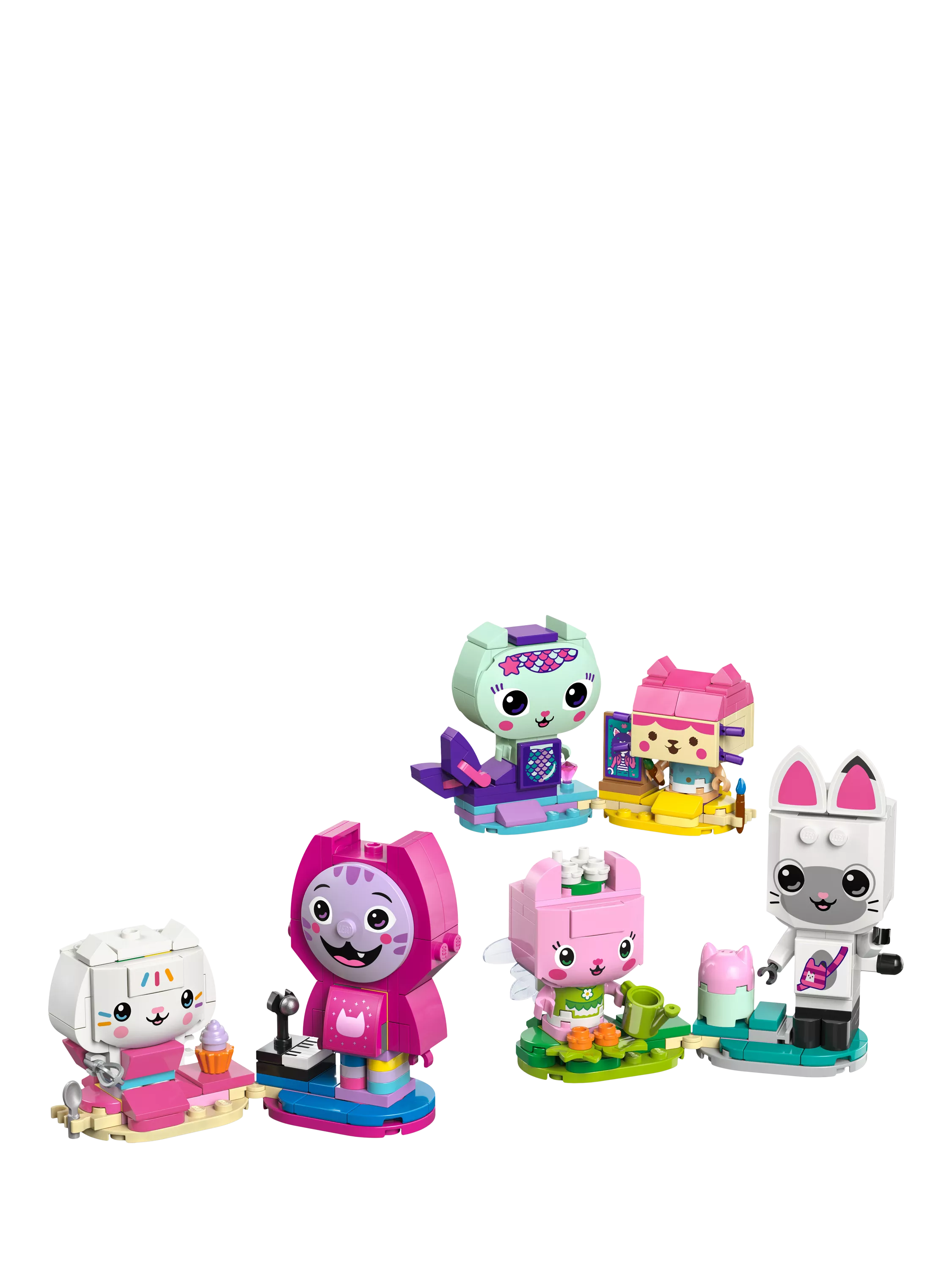 LEGO Gabby's Dollhouse cat friends building set - British product