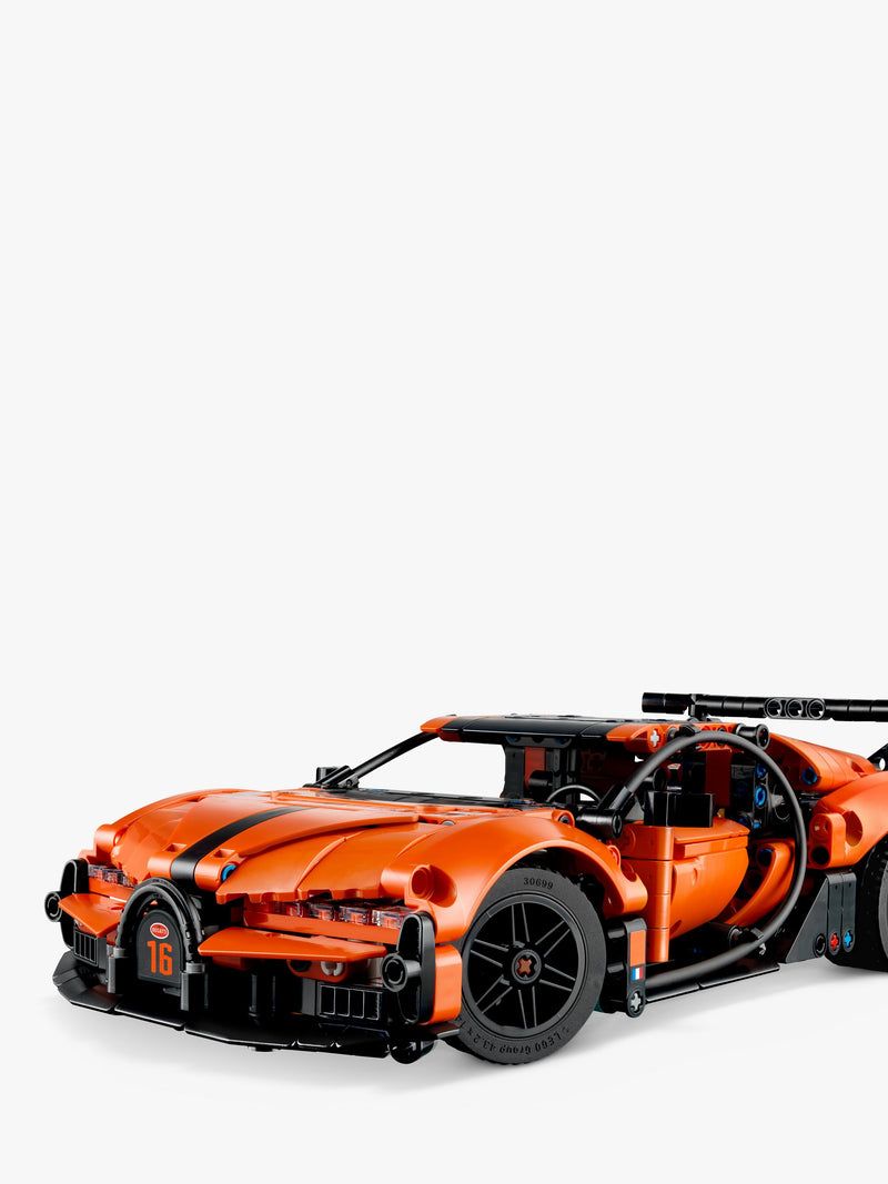 LEGO Technic Bugatti Chiron Pur Sport Hypercar 771-piece building set - British product