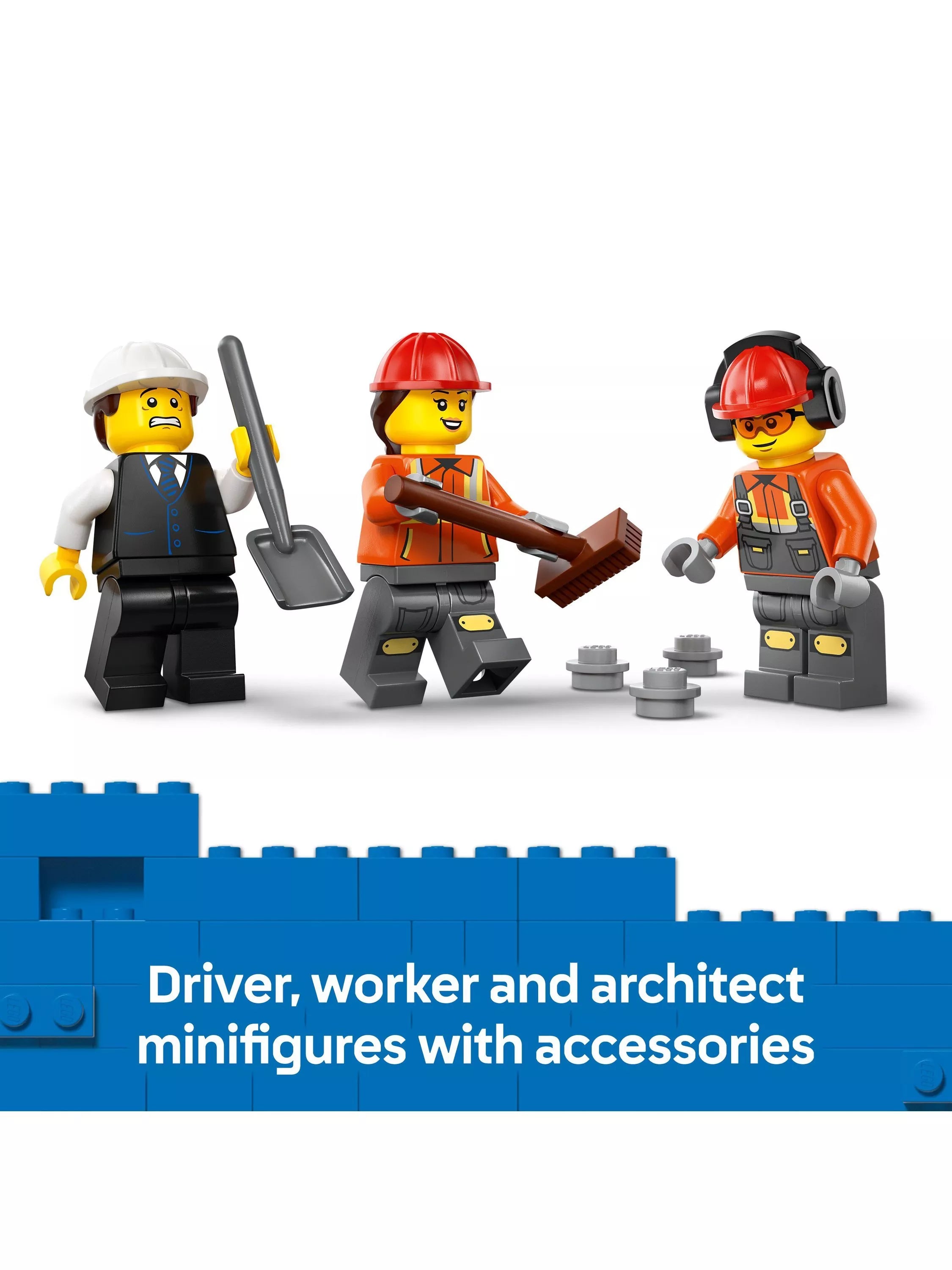 LEGO City Cement Mixer building set for kids 7+ (British brand)