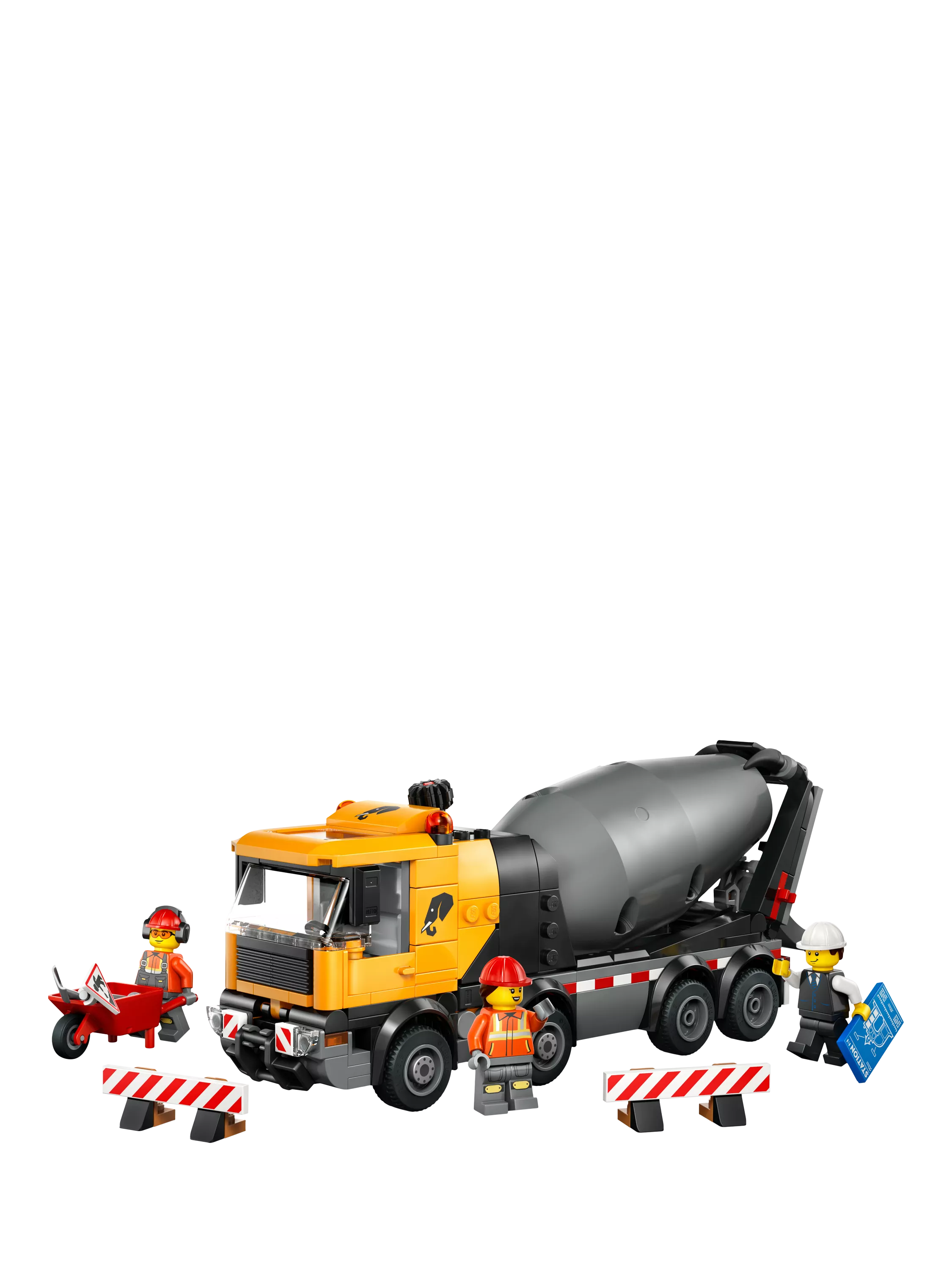 LEGO City Cement Mixer building set for kids 7+ (British brand)