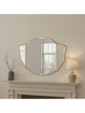 Yearn Celeste wall mirror gold 80x120cm - British product