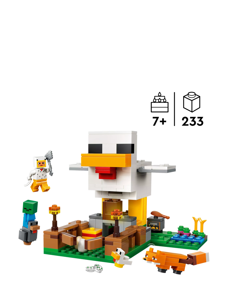 LEGO Minecraft Chicken Farm building toy (British brand)