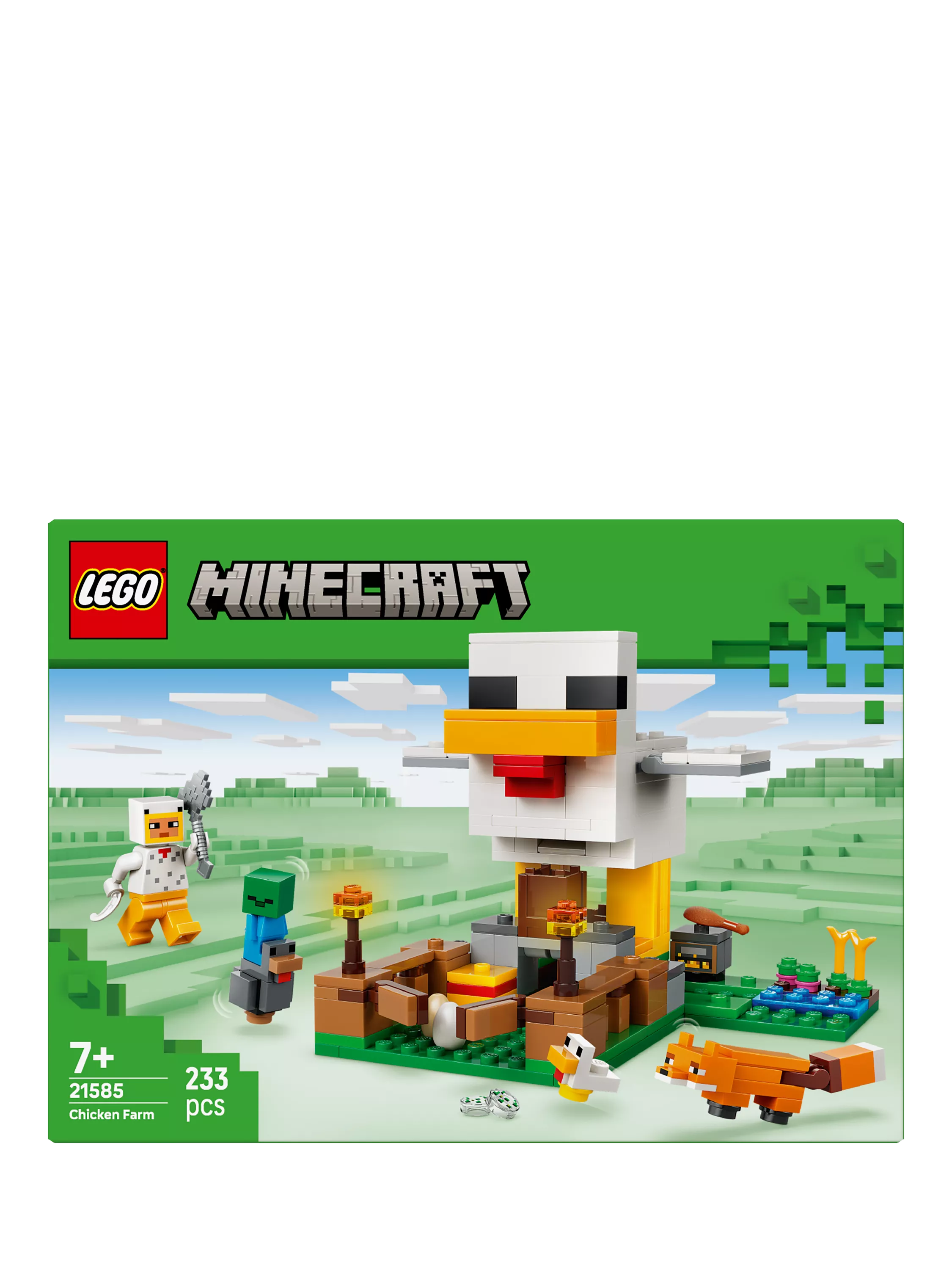 LEGO Minecraft Chicken Farm building toy (British brand)