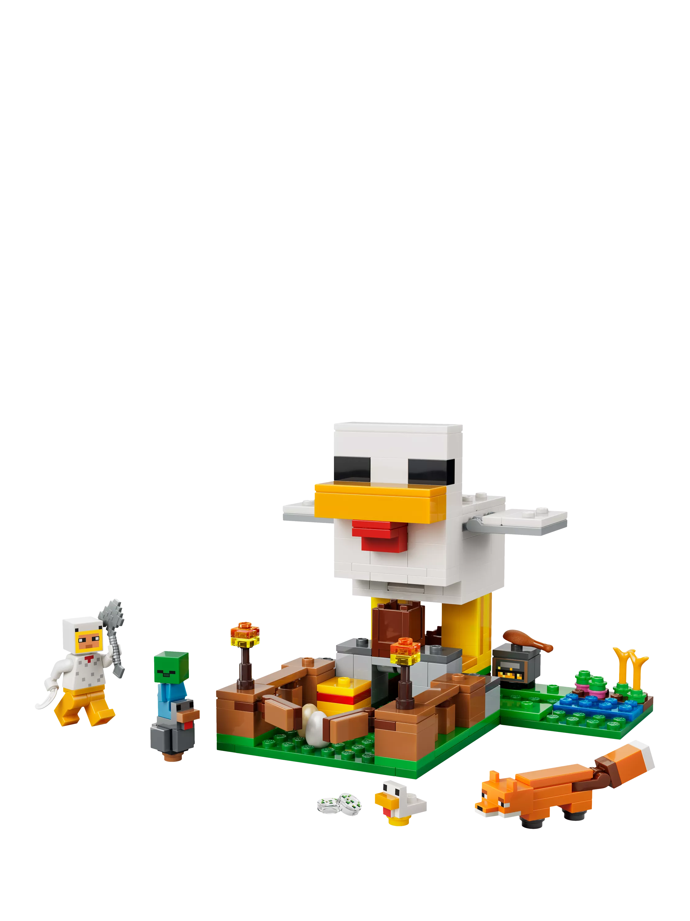 LEGO Minecraft Chicken Farm building toy (British brand)