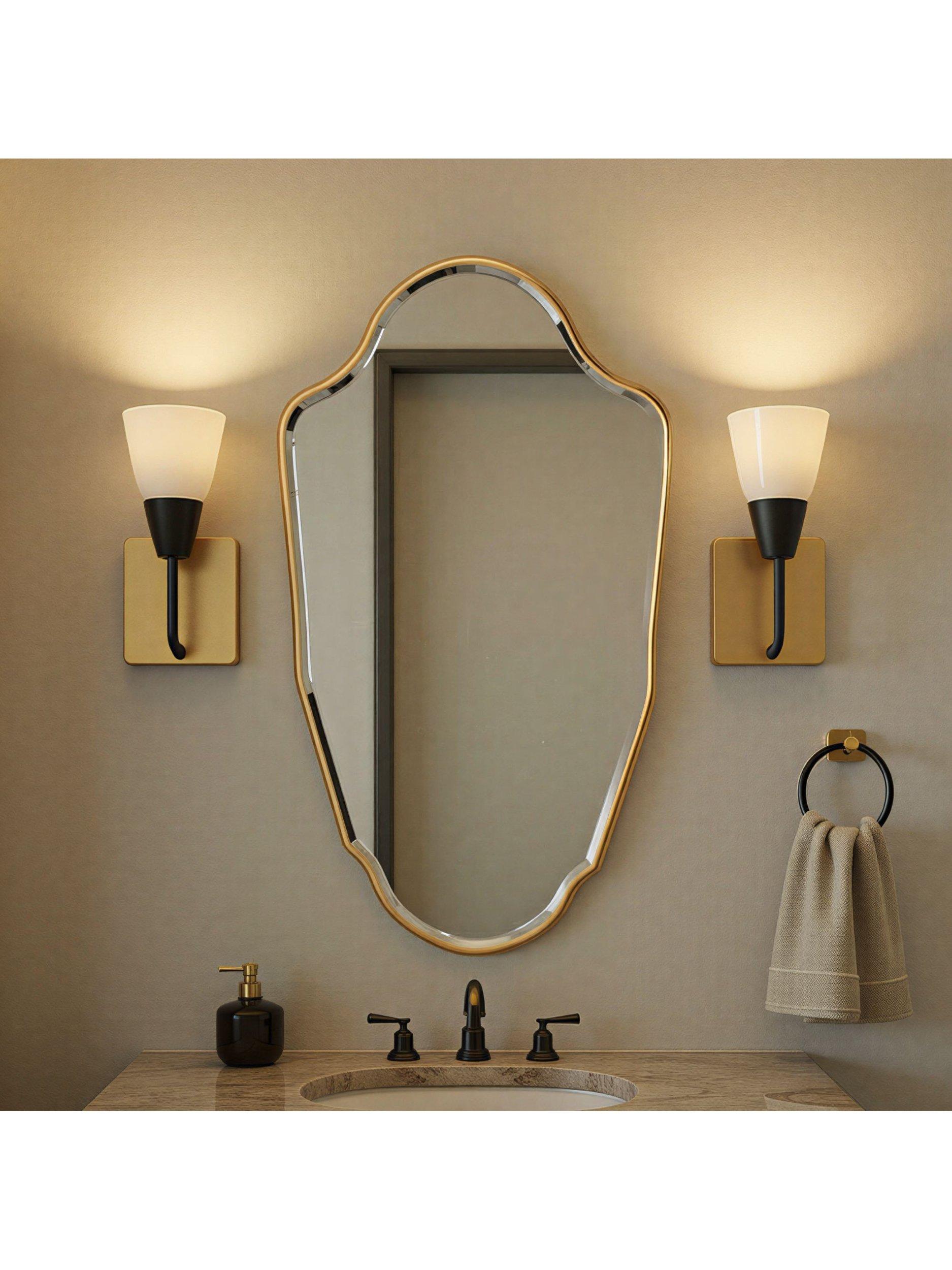 Yearn wall mirror gold 120x80cm (British brand)