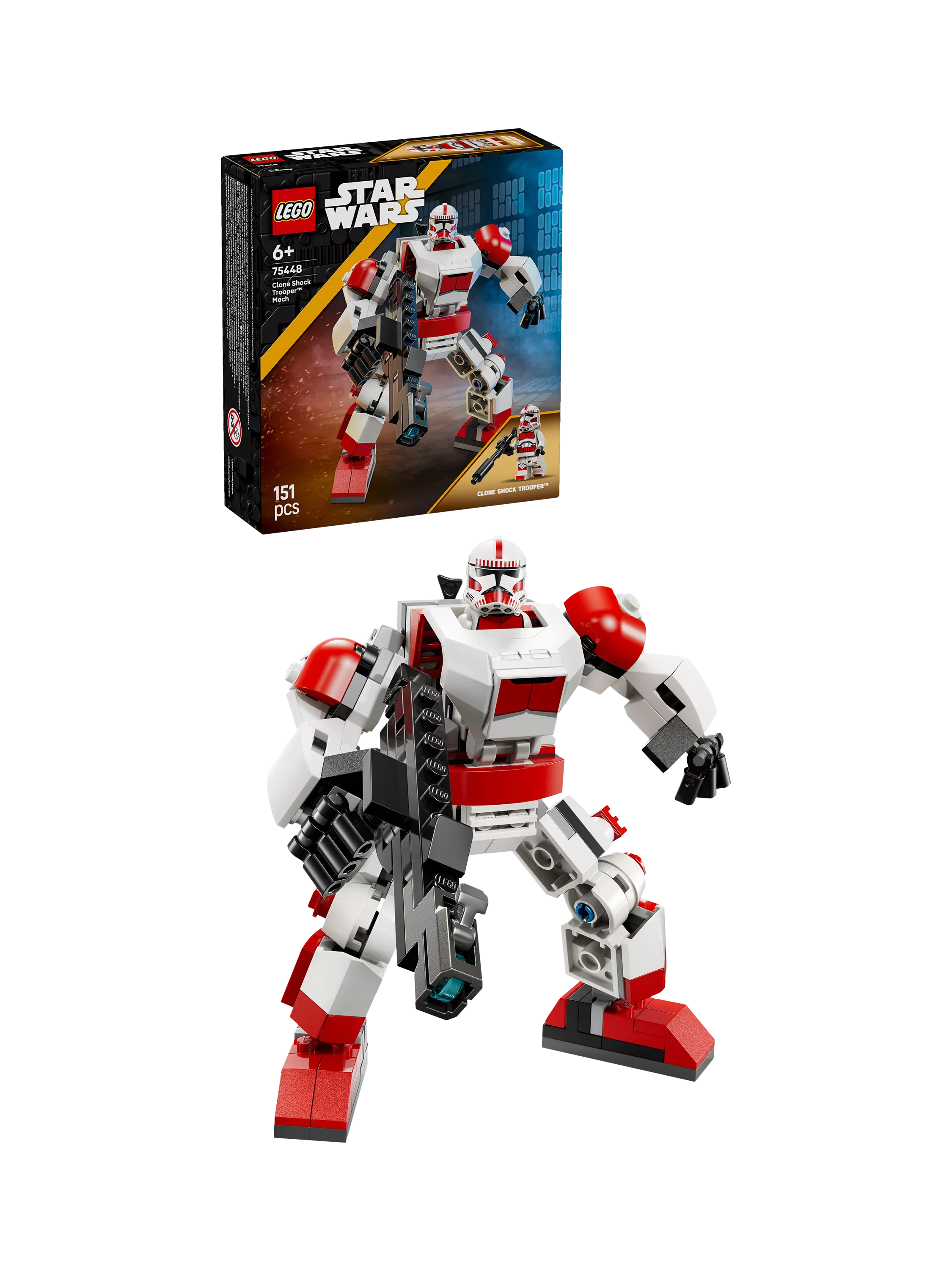 LEGO Star Wars Clone Shock Trooper Mech building set - British product