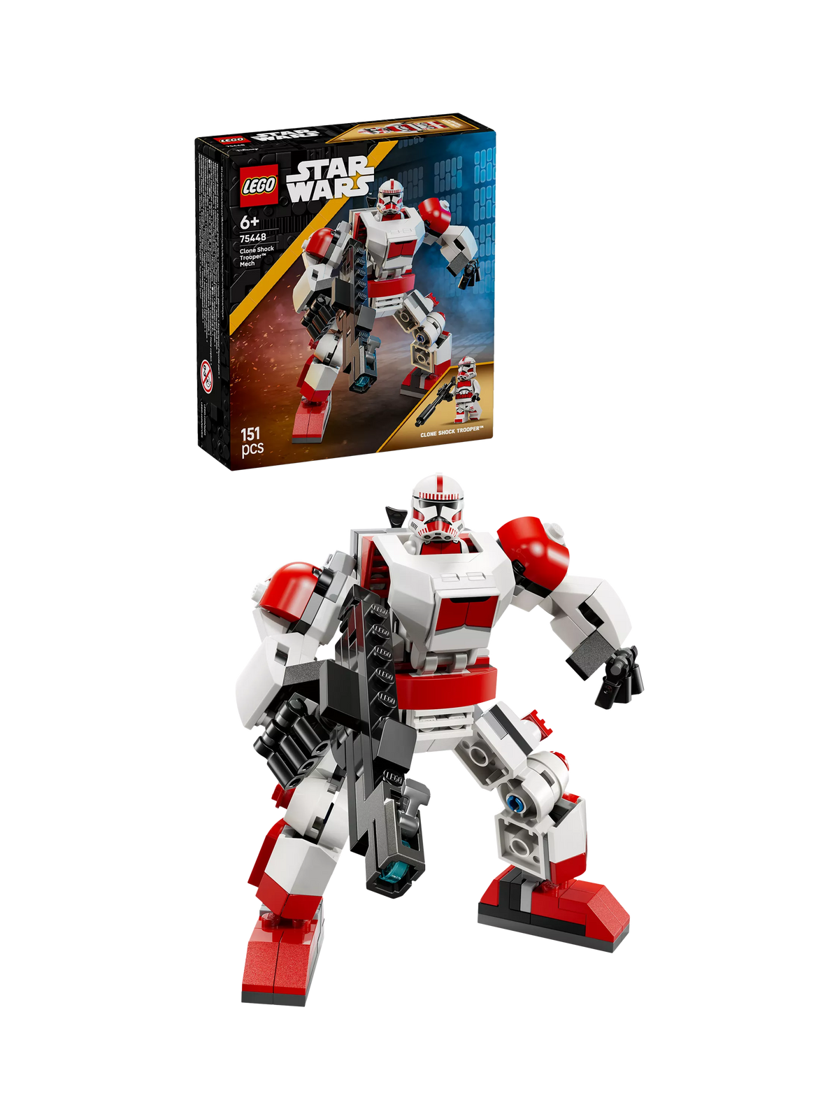 LEGO Star Wars Clone Shock Trooper Mech building set - British product