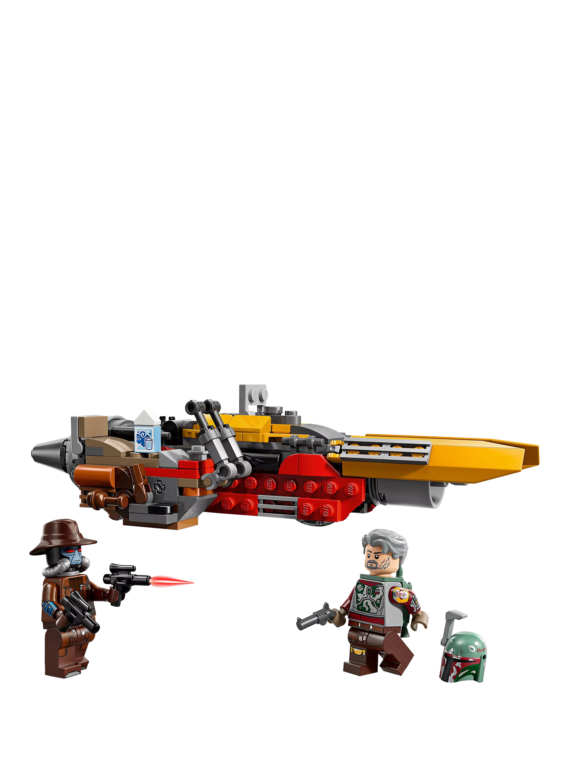 LEGO Star Wars The Mandalorian speeder building toy 207 pieces - British product