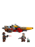 LEGO Star Wars The Mandalorian speeder building toy 207 pieces - British product