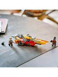 LEGO Star Wars The Mandalorian speeder building toy 207 pieces - British product