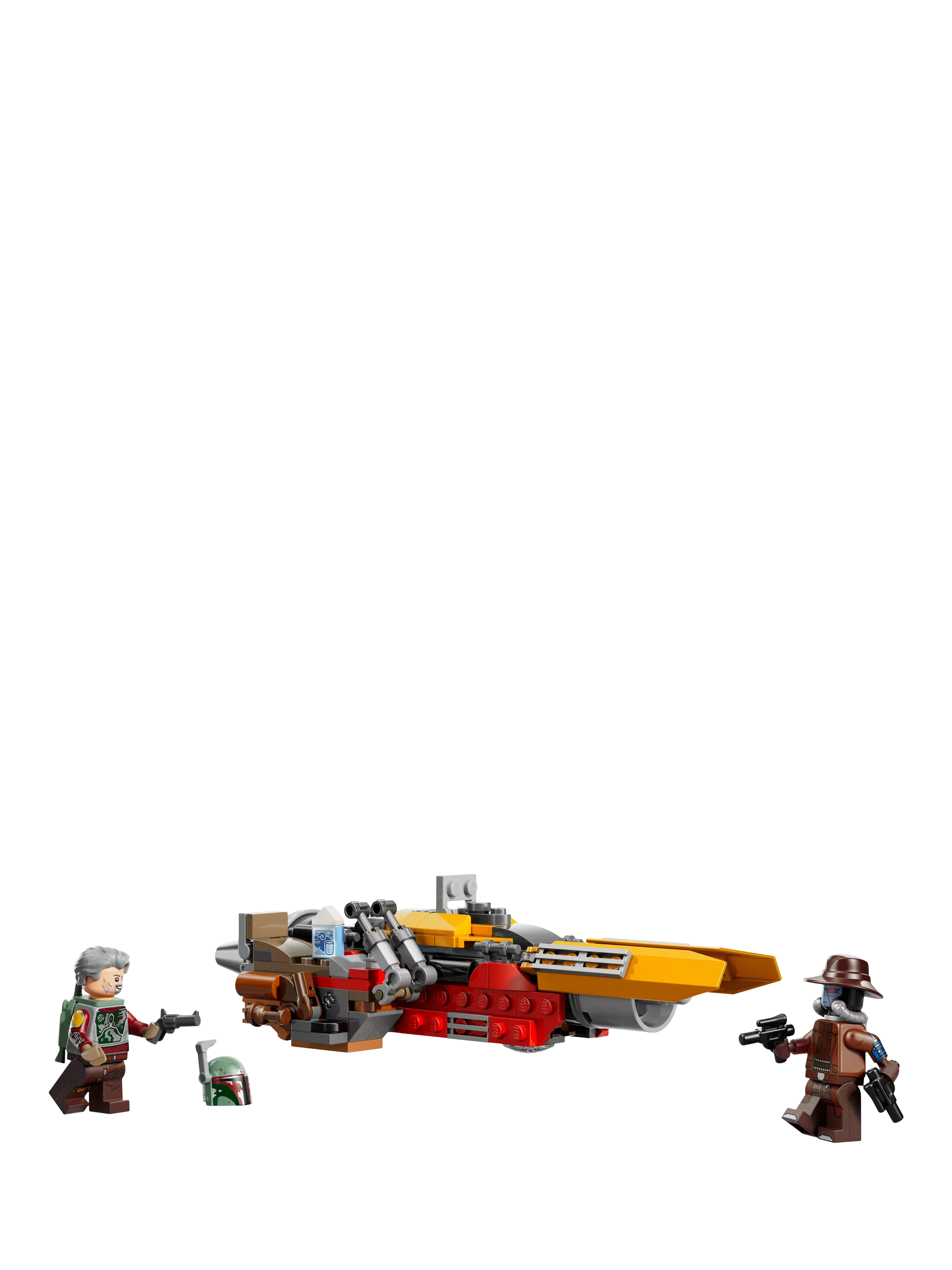 LEGO Star Wars The Mandalorian speeder building toy 207 pieces - British product