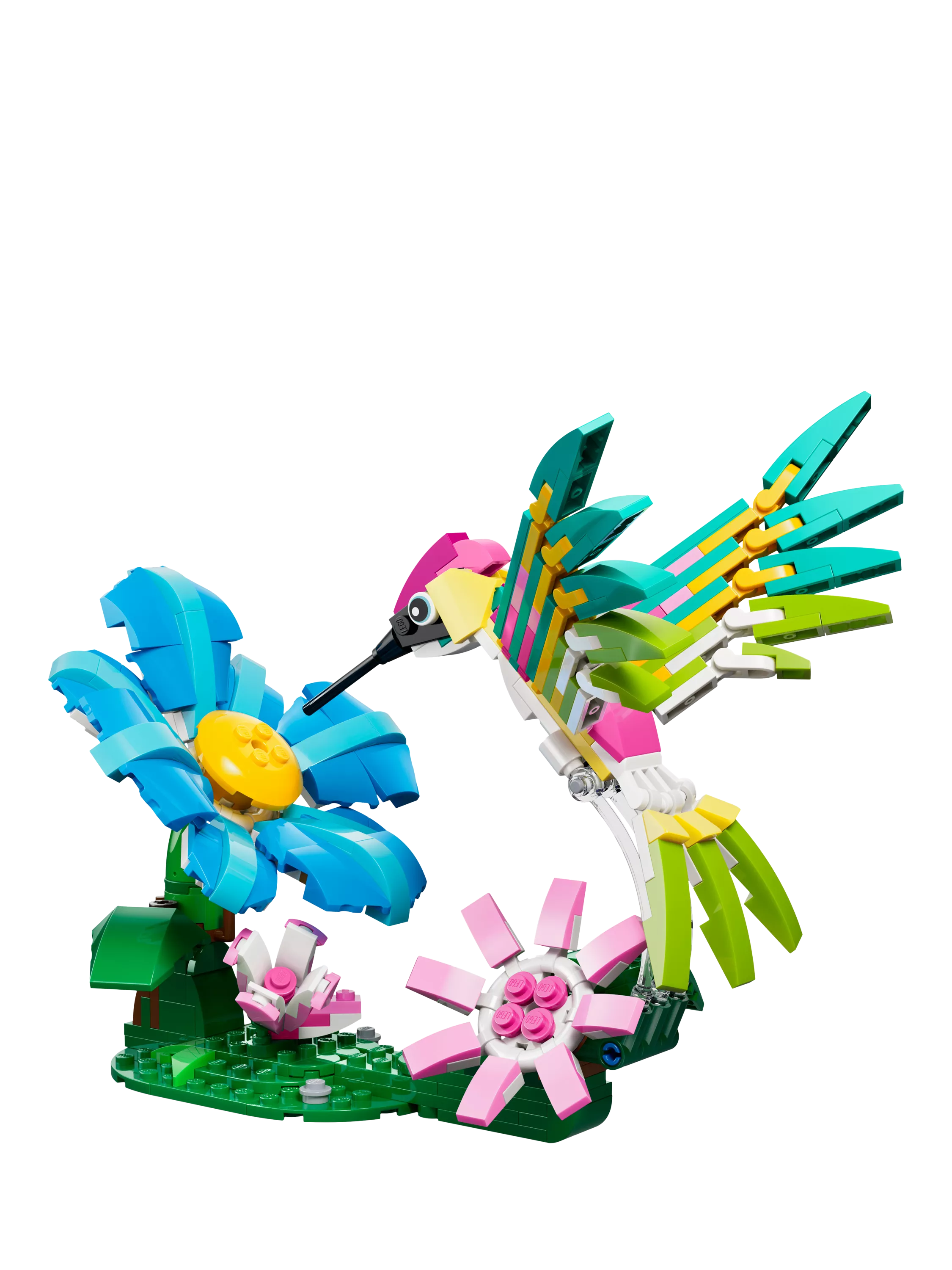 LEGO Creator 3-in-1 hummingbird building toy 312-piece set, imported from the UK