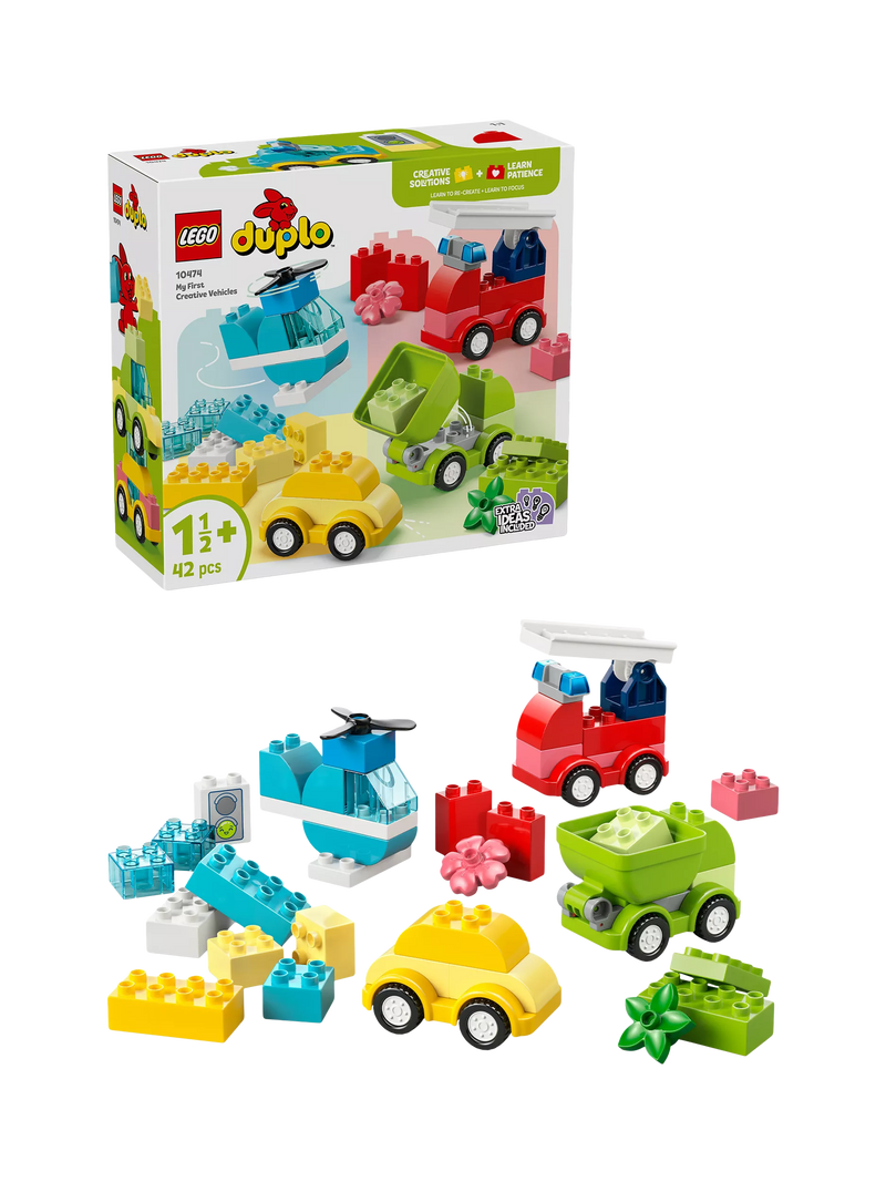 LEGO DUPLO My First Creative Vehicles 42-piece toy - British product