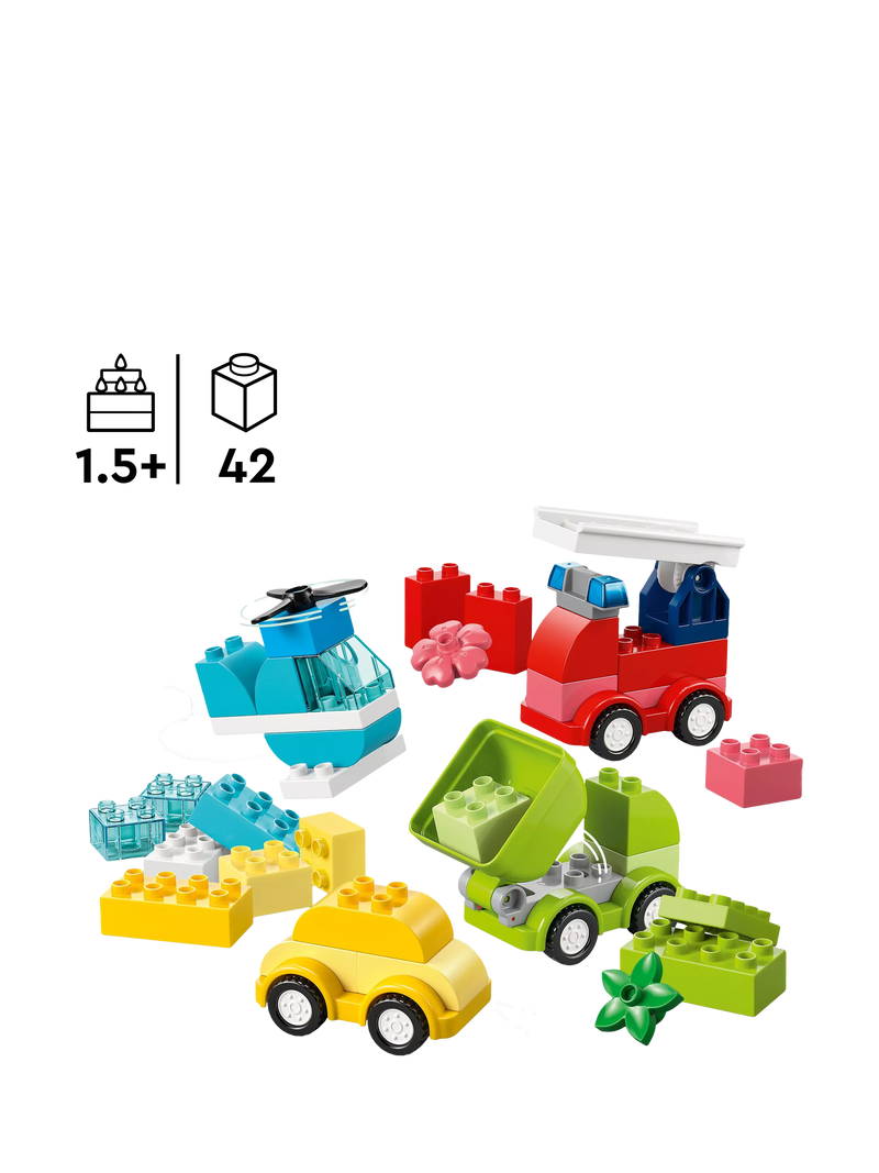 LEGO DUPLO My First Creative Vehicles 42-piece toy - British product