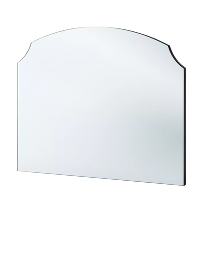 John Lewis Yearn Deluxe Overmantel Wood Frame Wall Mirror, 70 x 90cm- Buy online at McGrocer