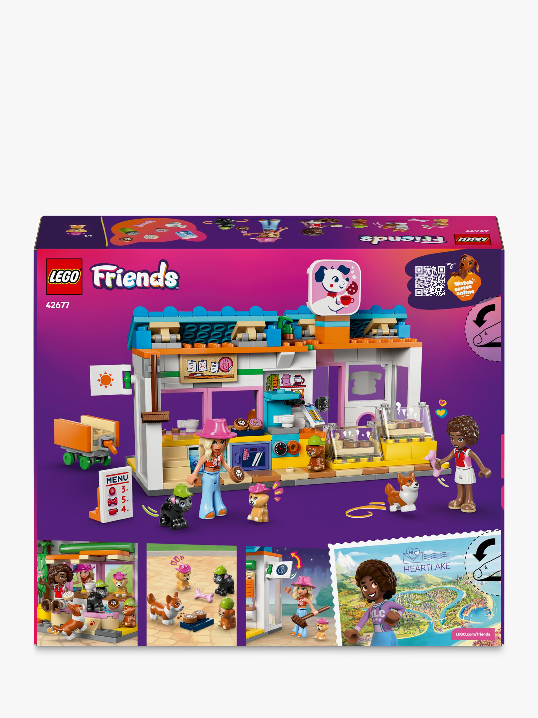 LEGO Friends dog treats bakery set 278 pieces - British product