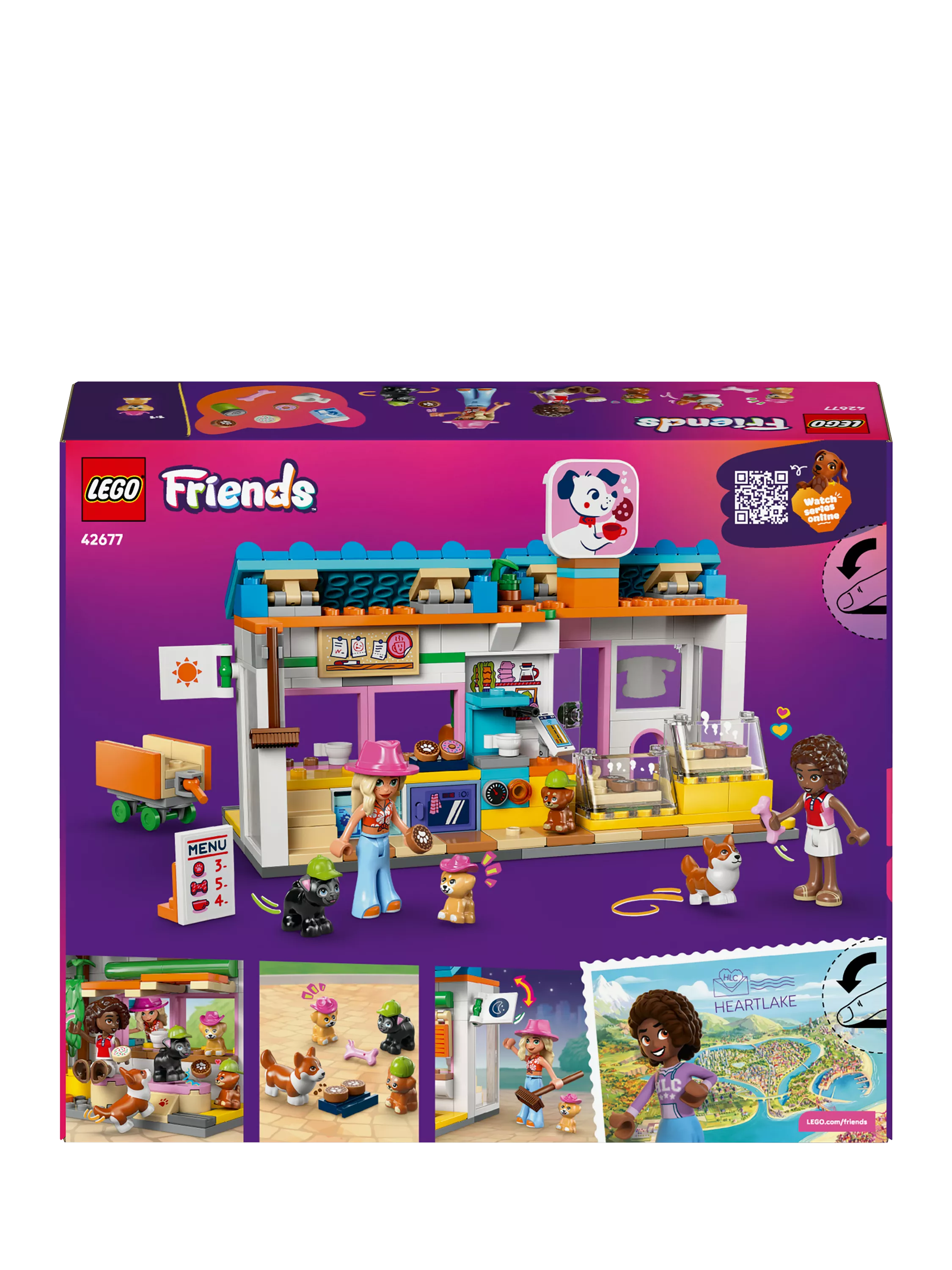 LEGO Friends dog treats bakery set 278 pieces - British product