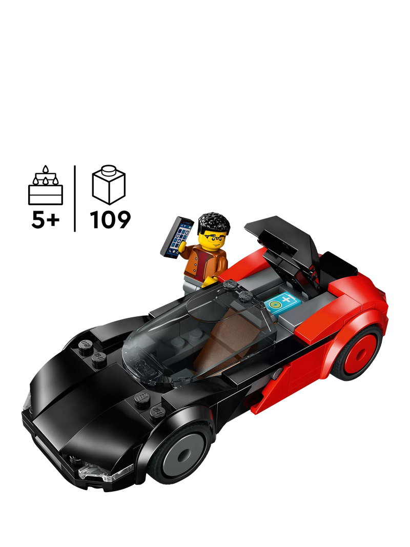LEGO City EV Supercar building kit 60486 109 pieces - British product
