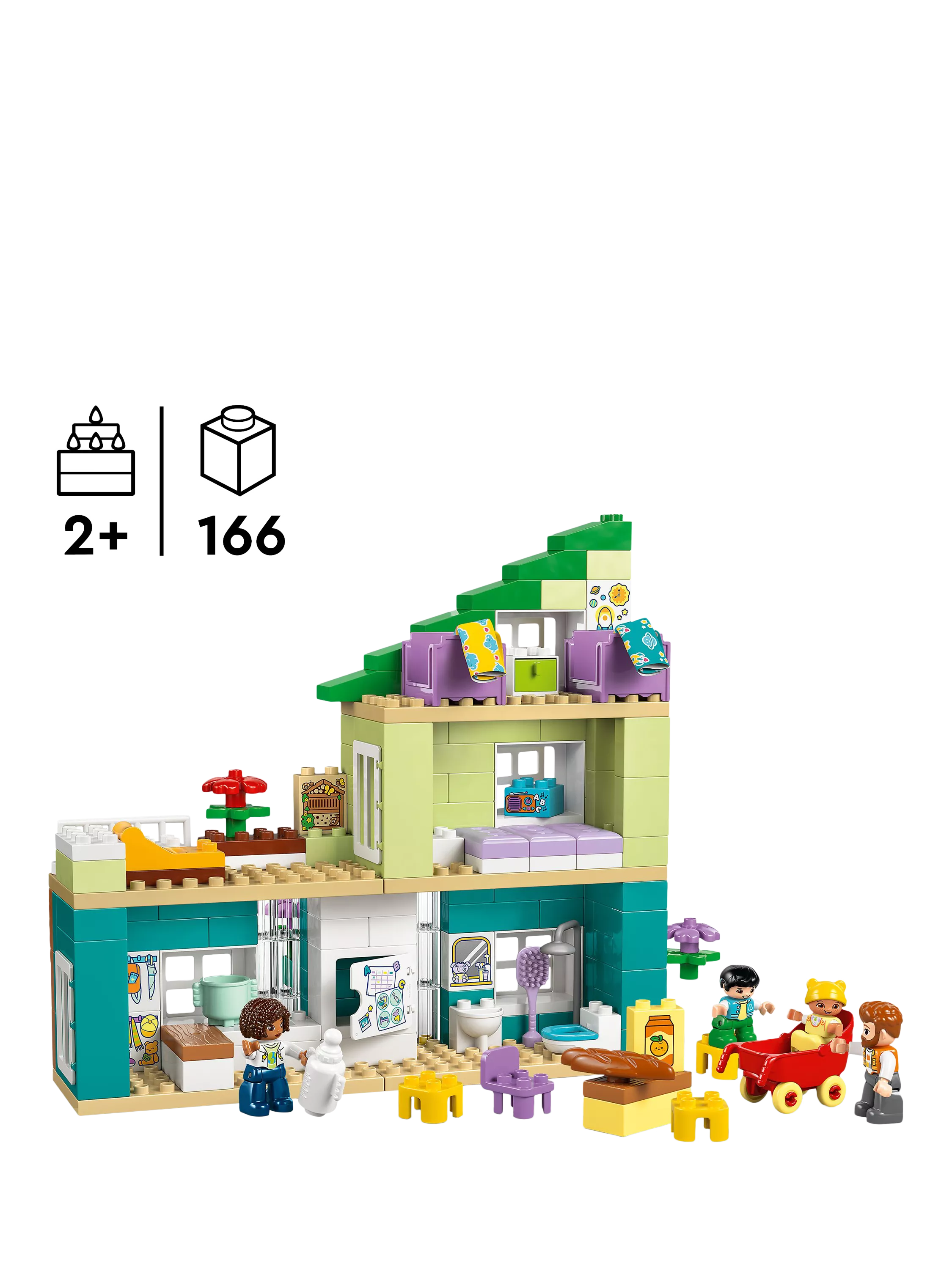 LEGO DUPLO 10470 Modern Family House 3-in-1 building set, UK version