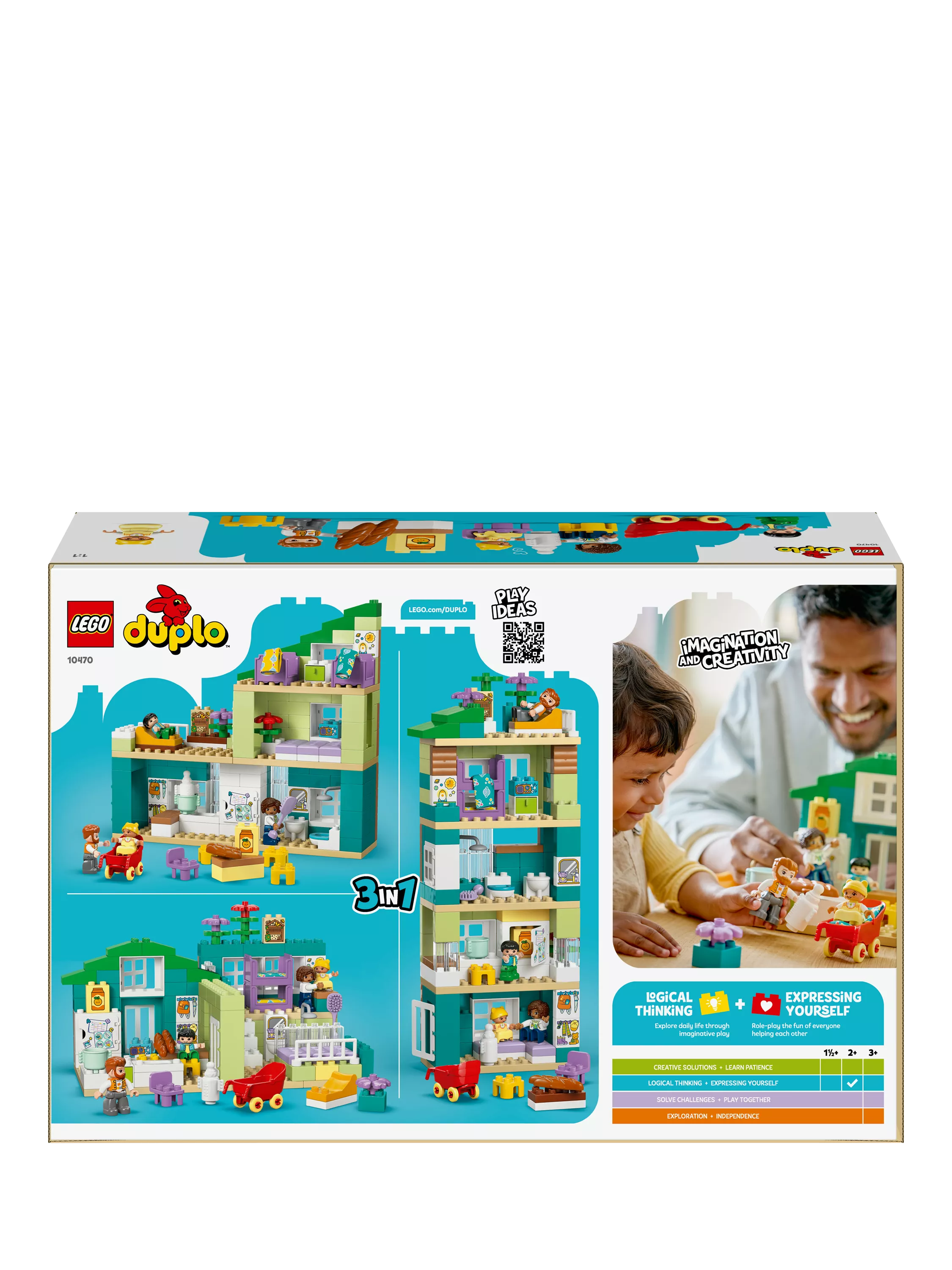LEGO DUPLO 10470 Modern Family House 3-in-1 building set, UK version