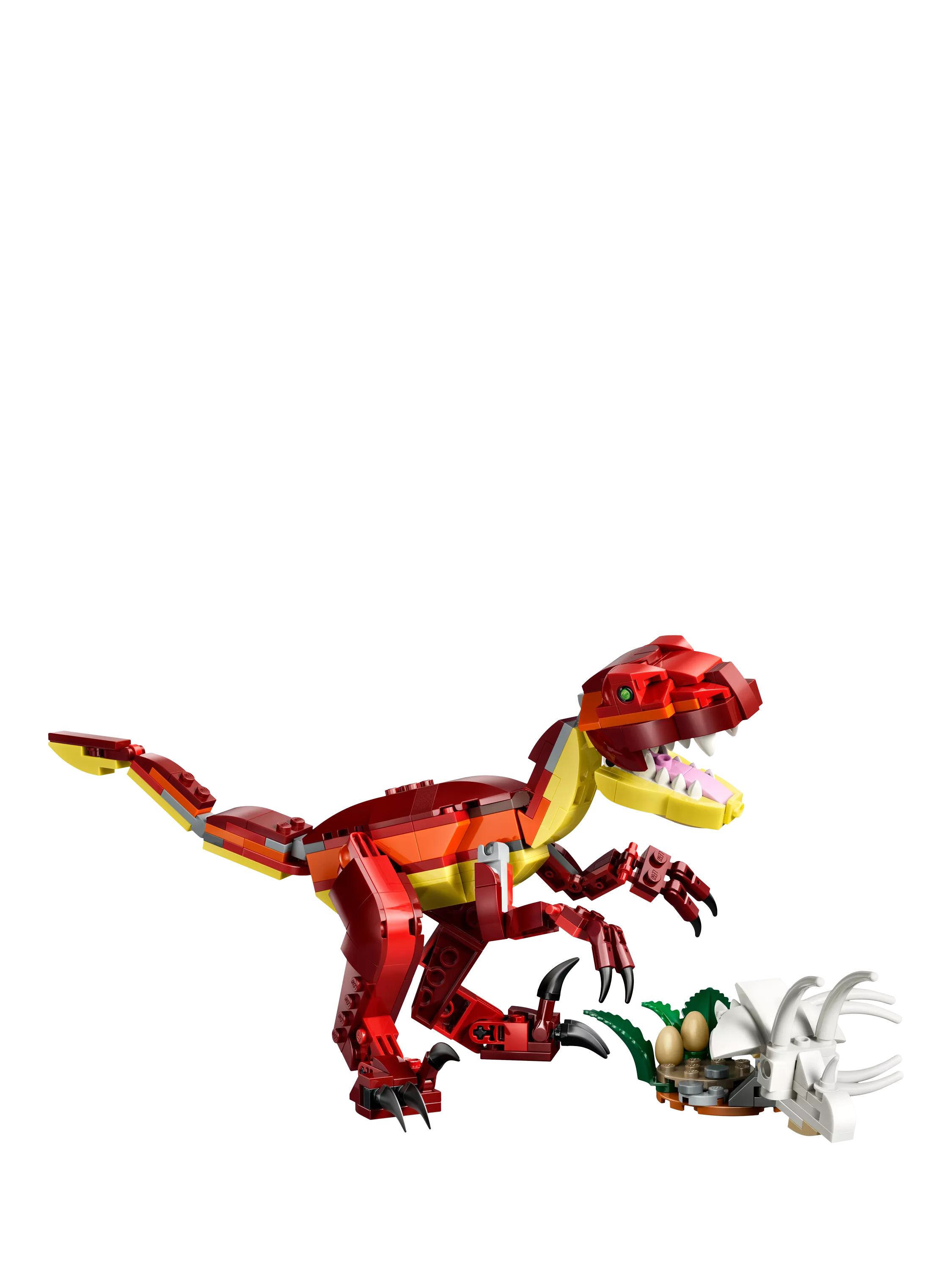 LEGO Creator Fierce Dinosaur 3-in-1 building set, imported from the UK