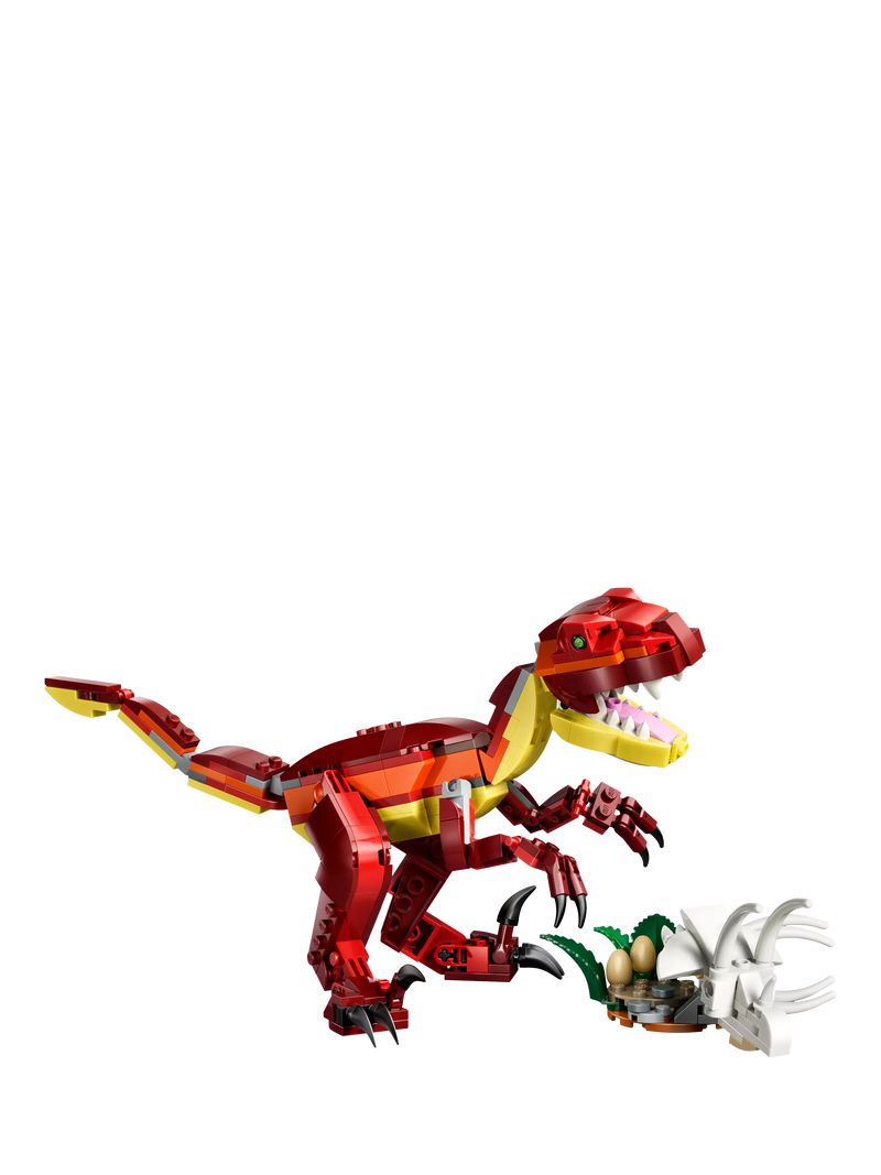 LEGO Creator Fierce Dinosaur 3-in-1 building set, imported from the UK