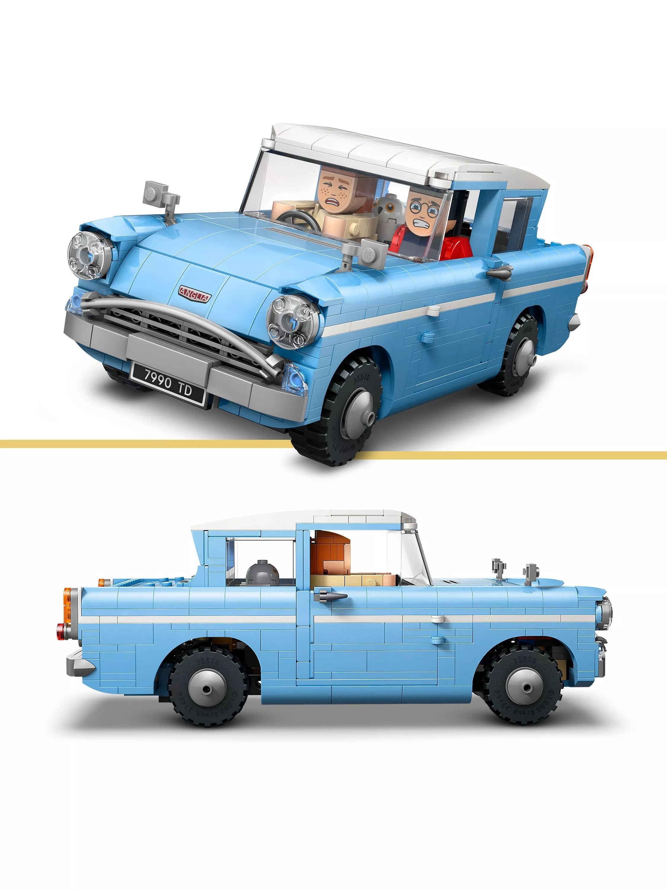 LEGO Harry Potter Flying Ford Anglia car toy 868 pieces - British product