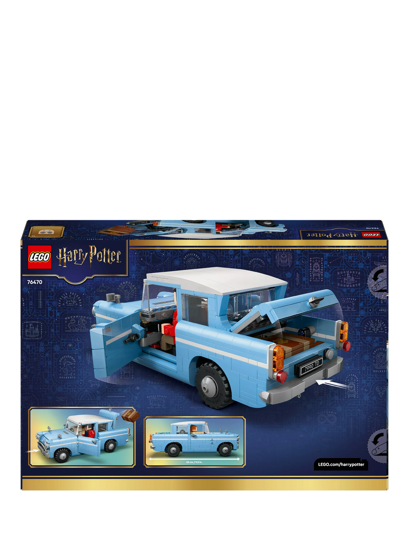 LEGO Harry Potter Flying Ford Anglia car toy 868 pieces - British product