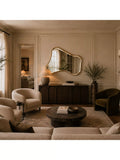 Yearn Juliet gold wall mirror 120x80cm, imported from the UK