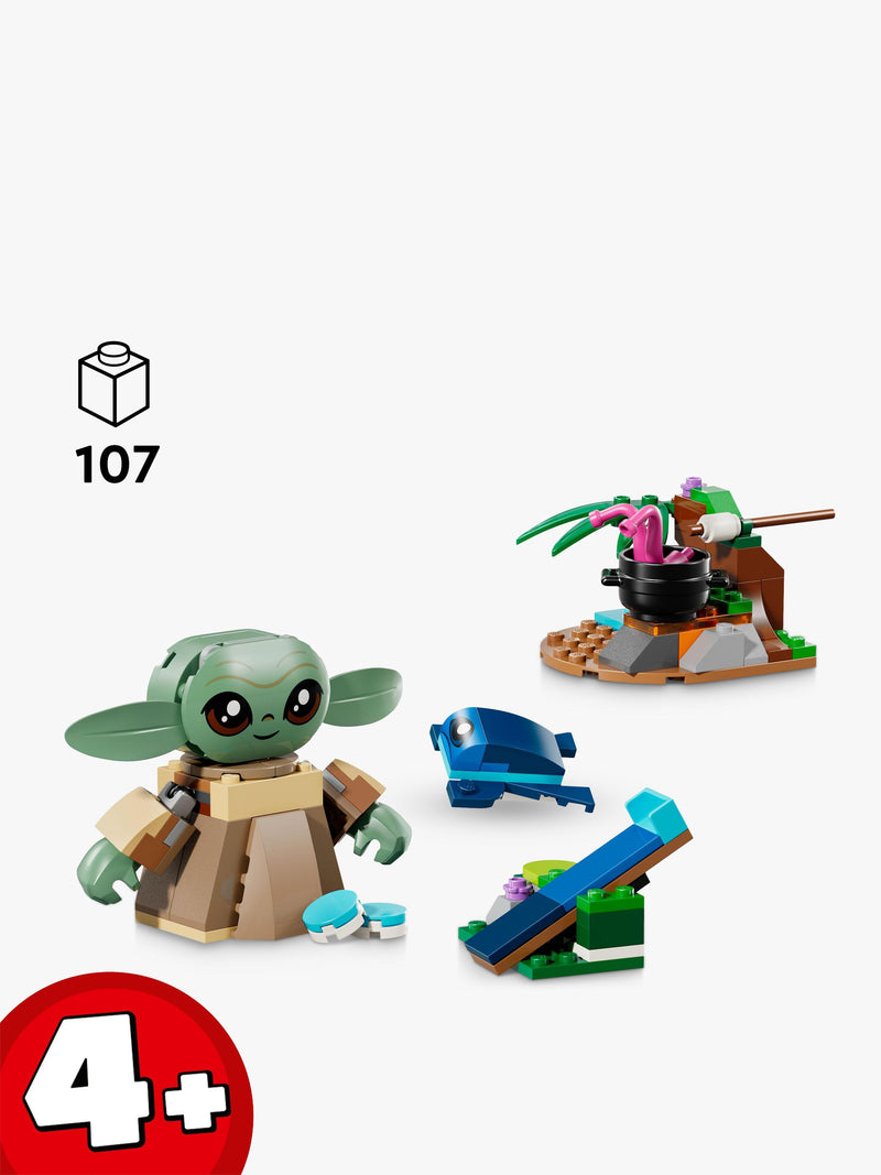LEGO Star Wars building set Grogu's Homestead - British product