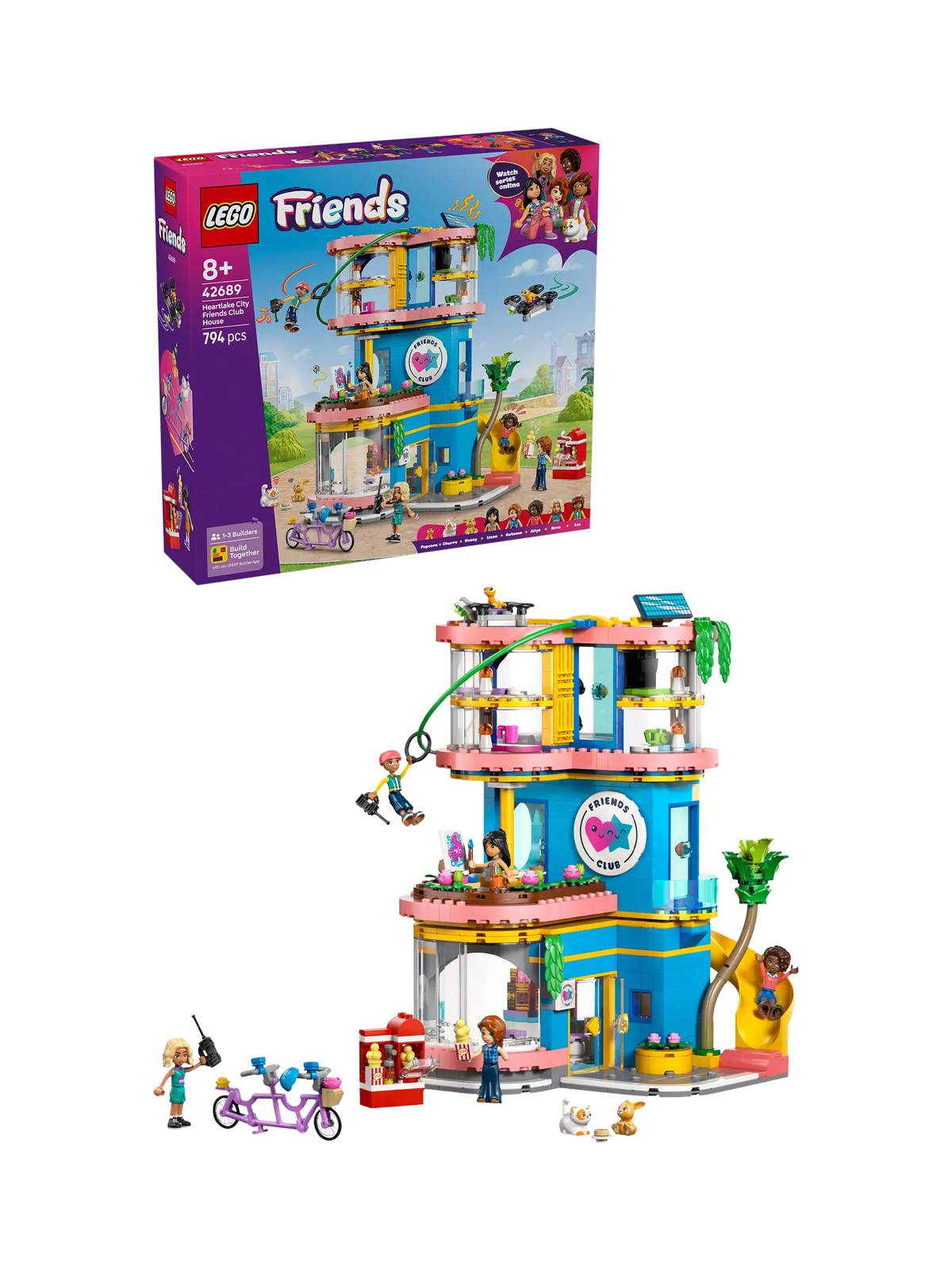 LEGO Friends Heartlake City Club House building set 794 pieces - British product